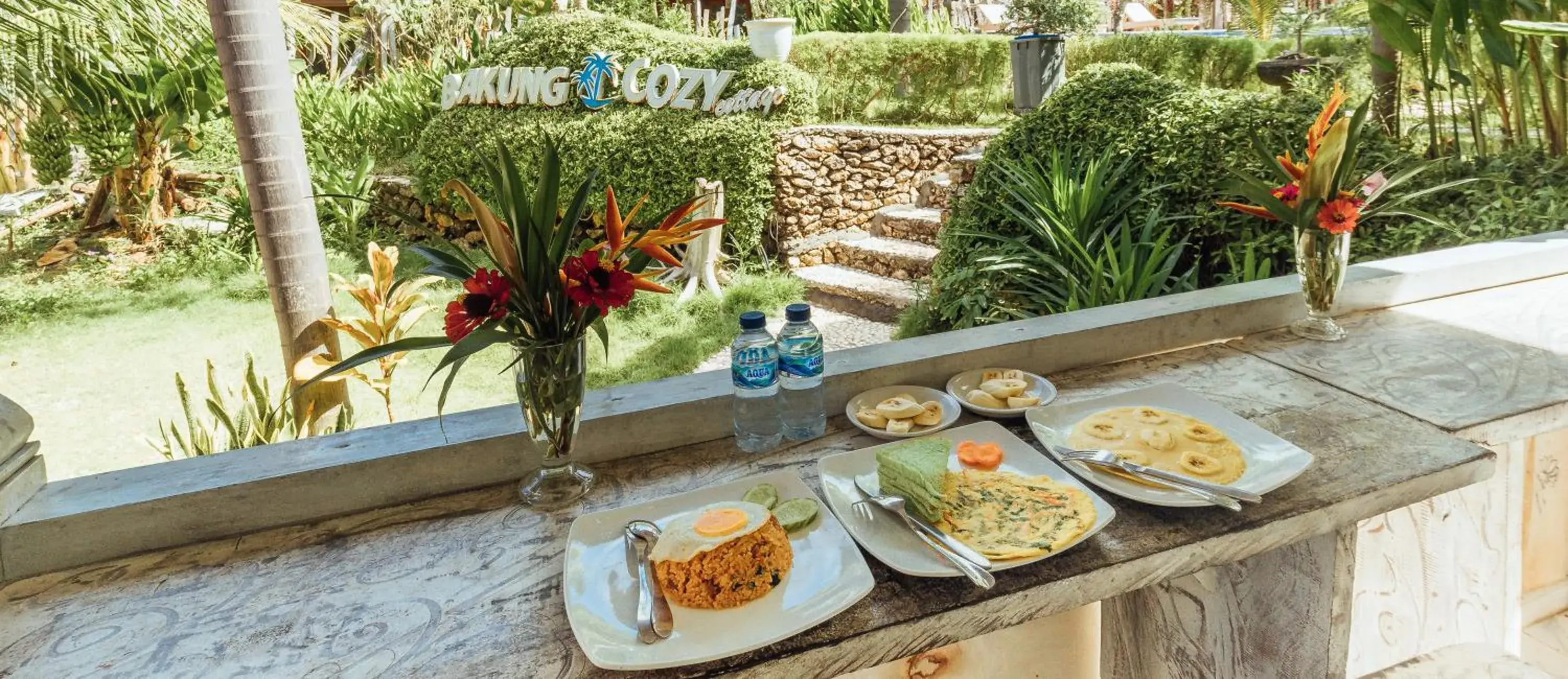 Breakfast in Bakung Cozy Cottage Breakfast in Bakung Cozy Cottage