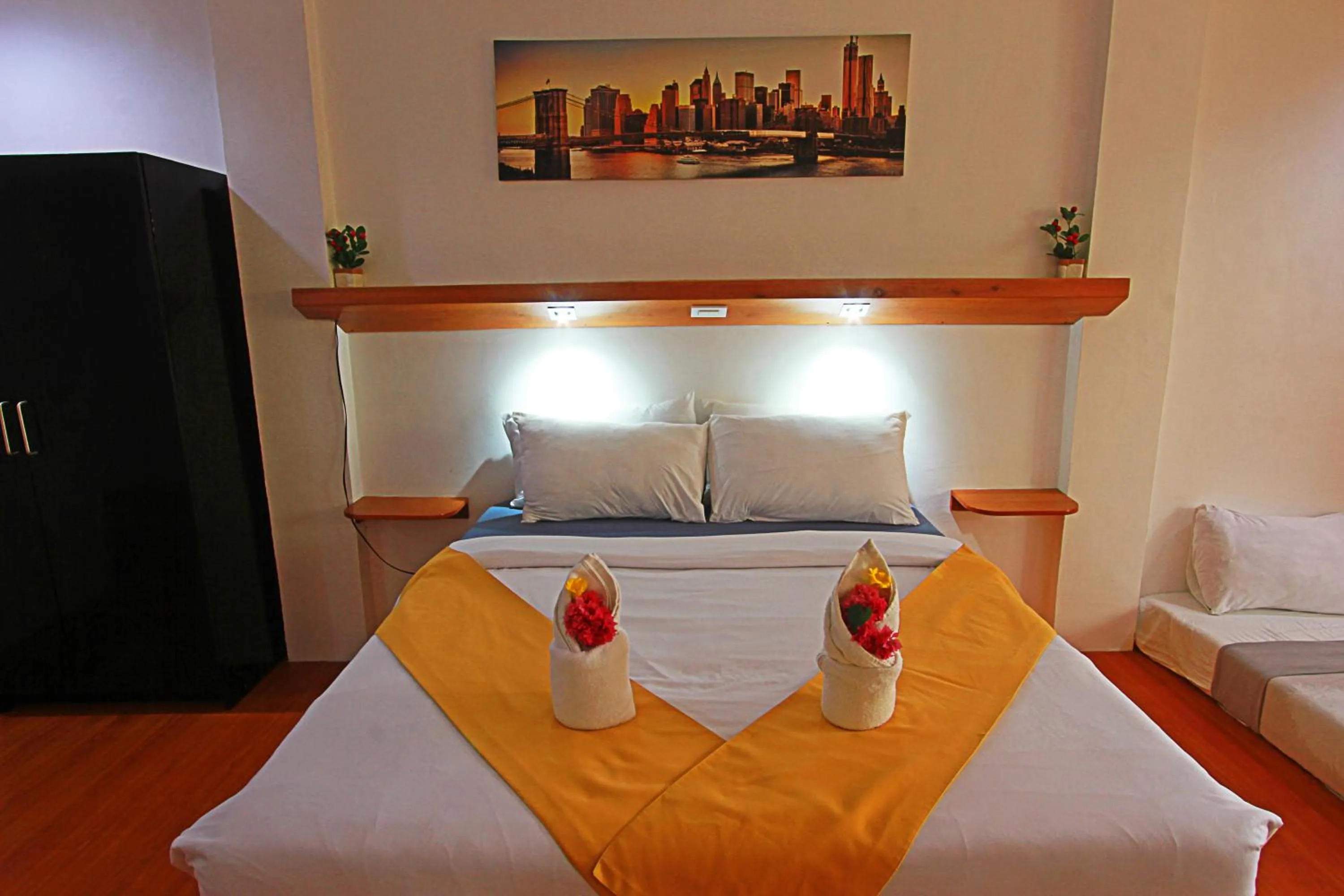 Bed in Harmony Hotel