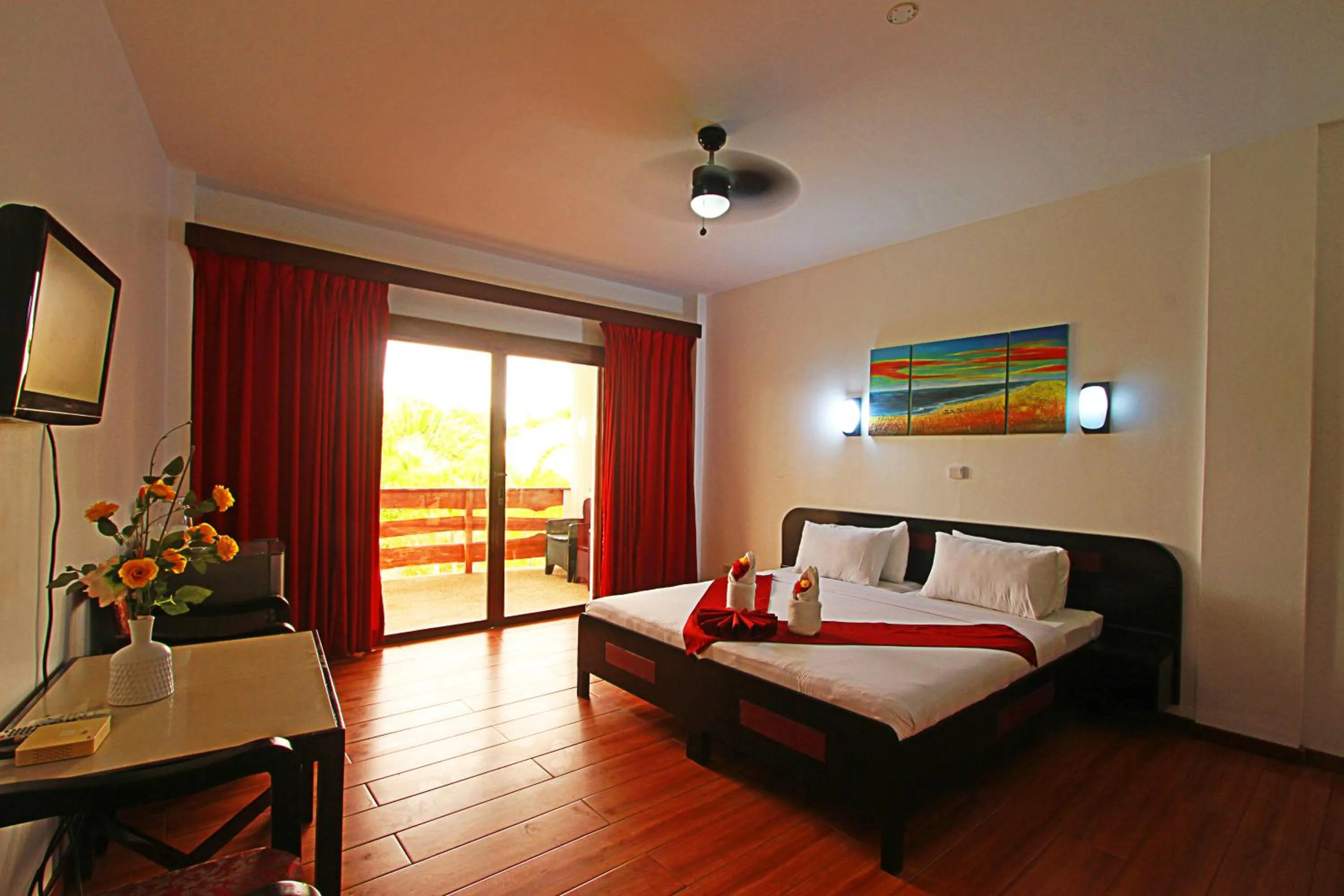 Bed in Harmony Hotel