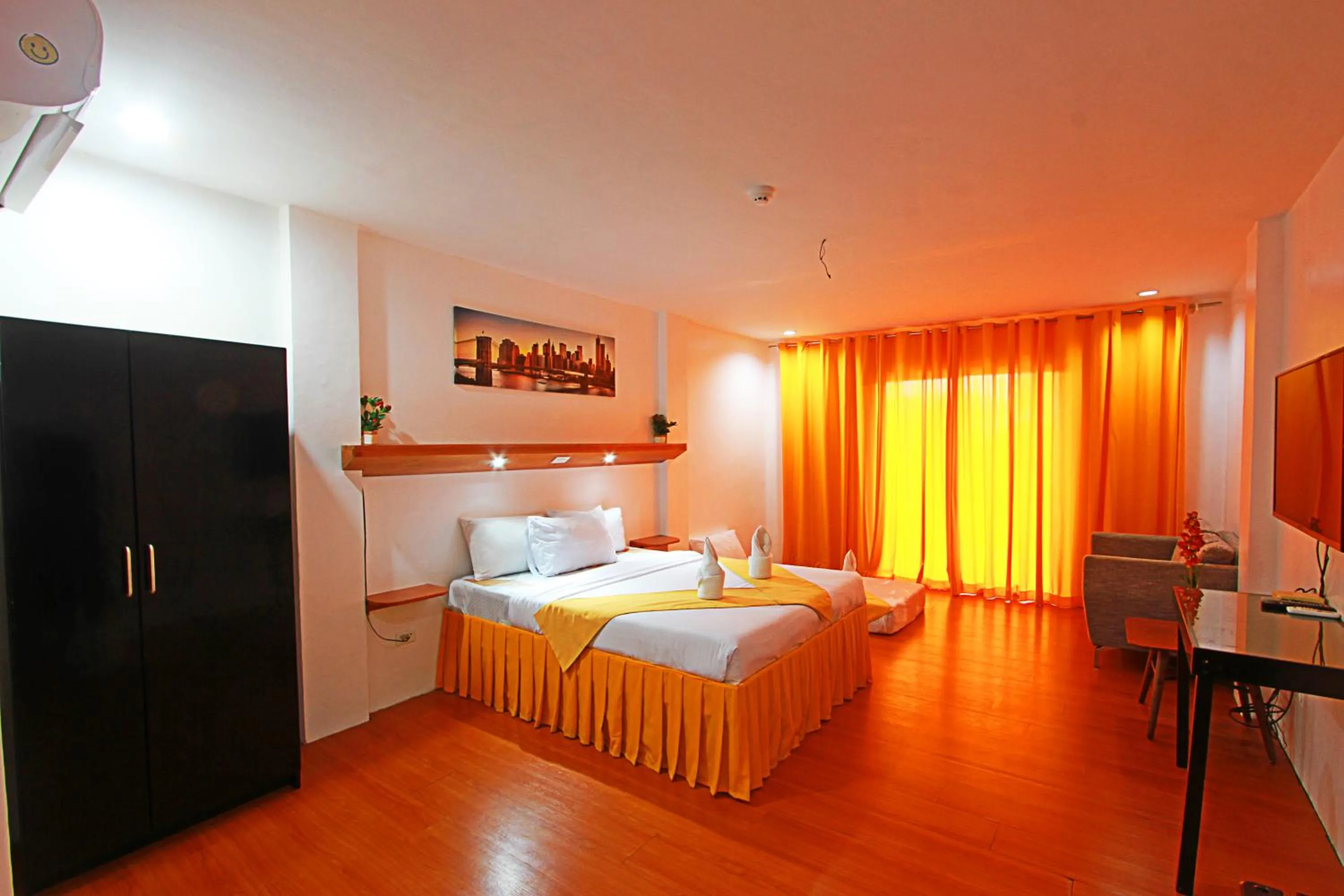 Bed in Harmony Hotel