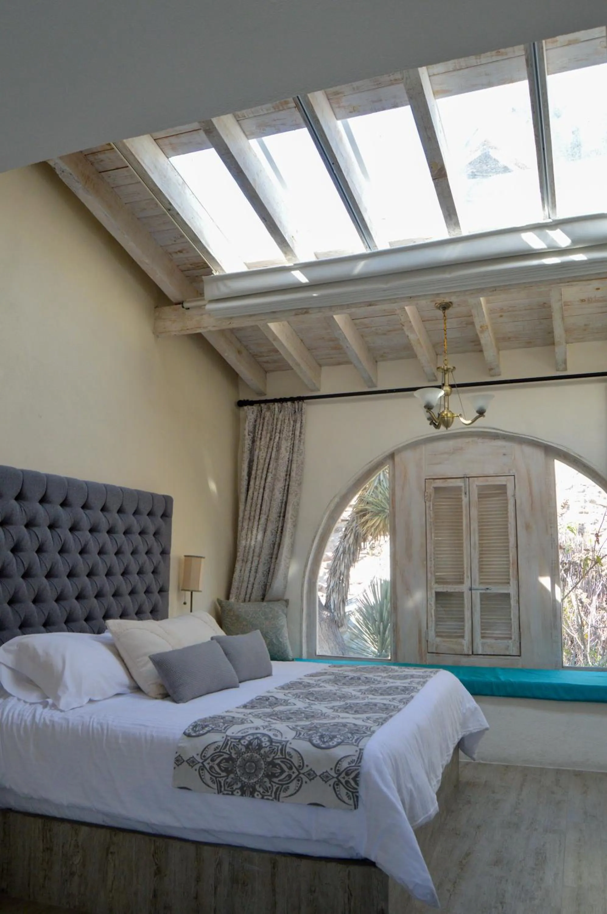 Bed in Hotel de Piedra