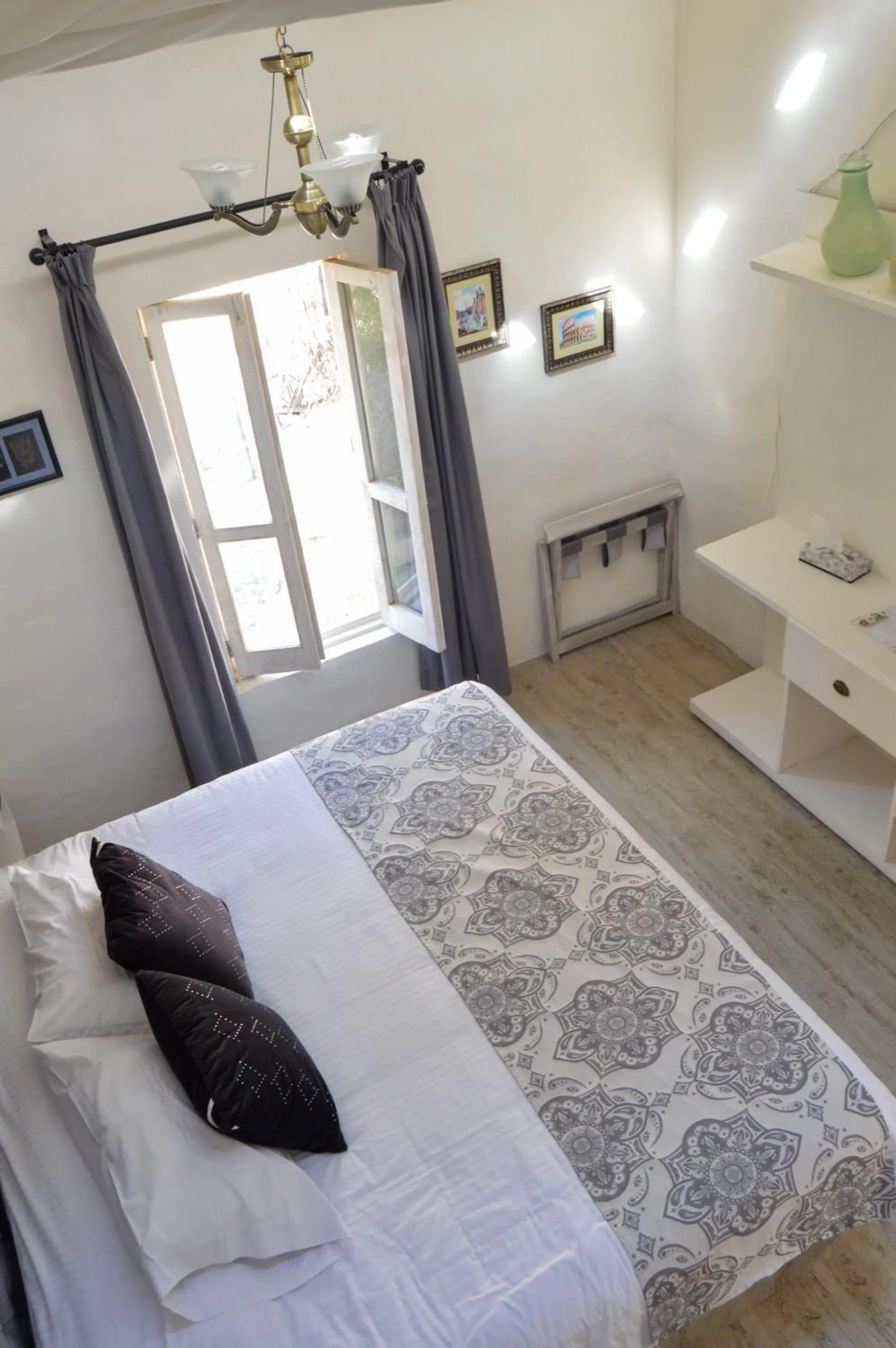 Bed in Hotel de Piedra