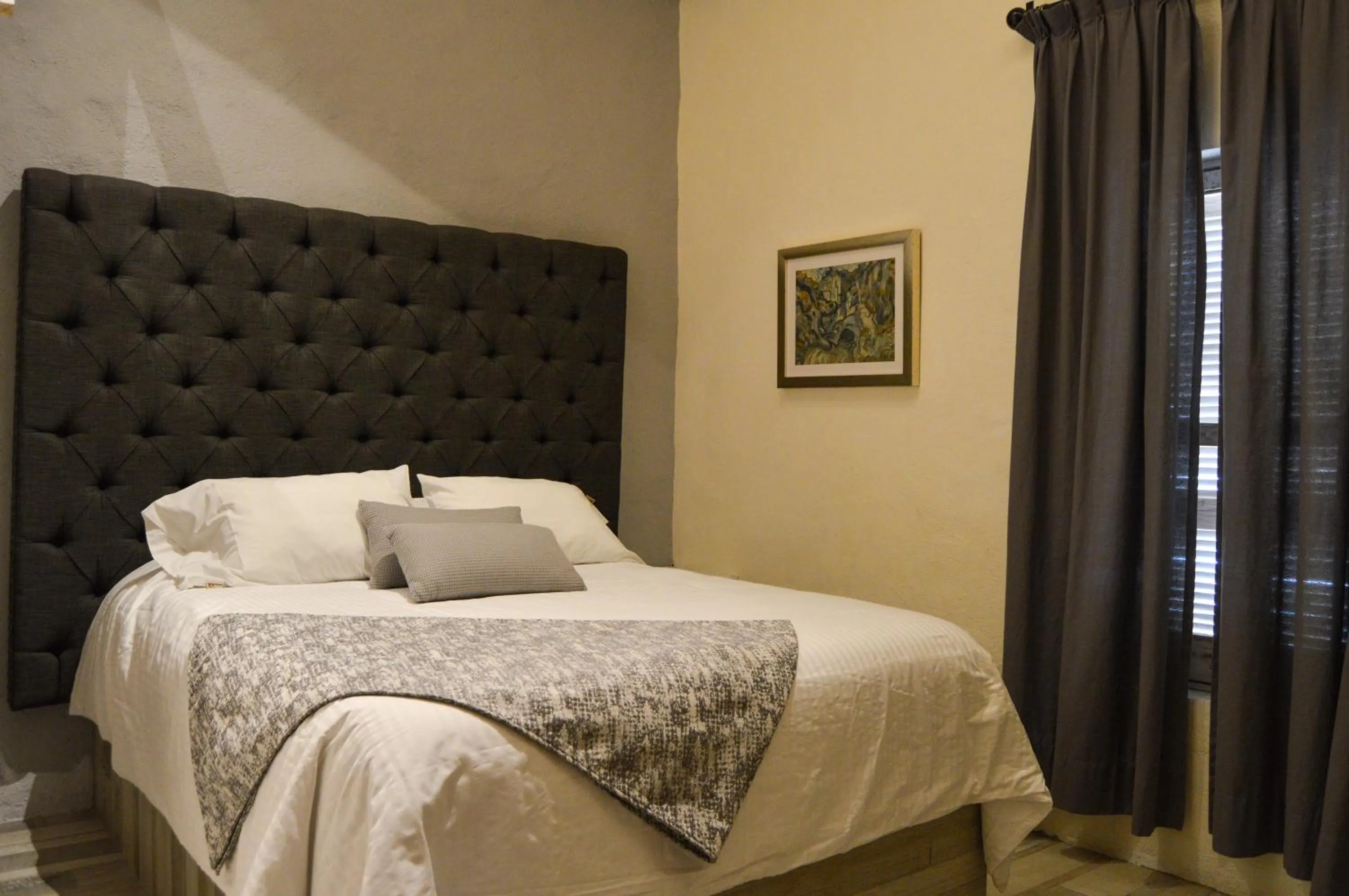 Bed in Hotel de Piedra