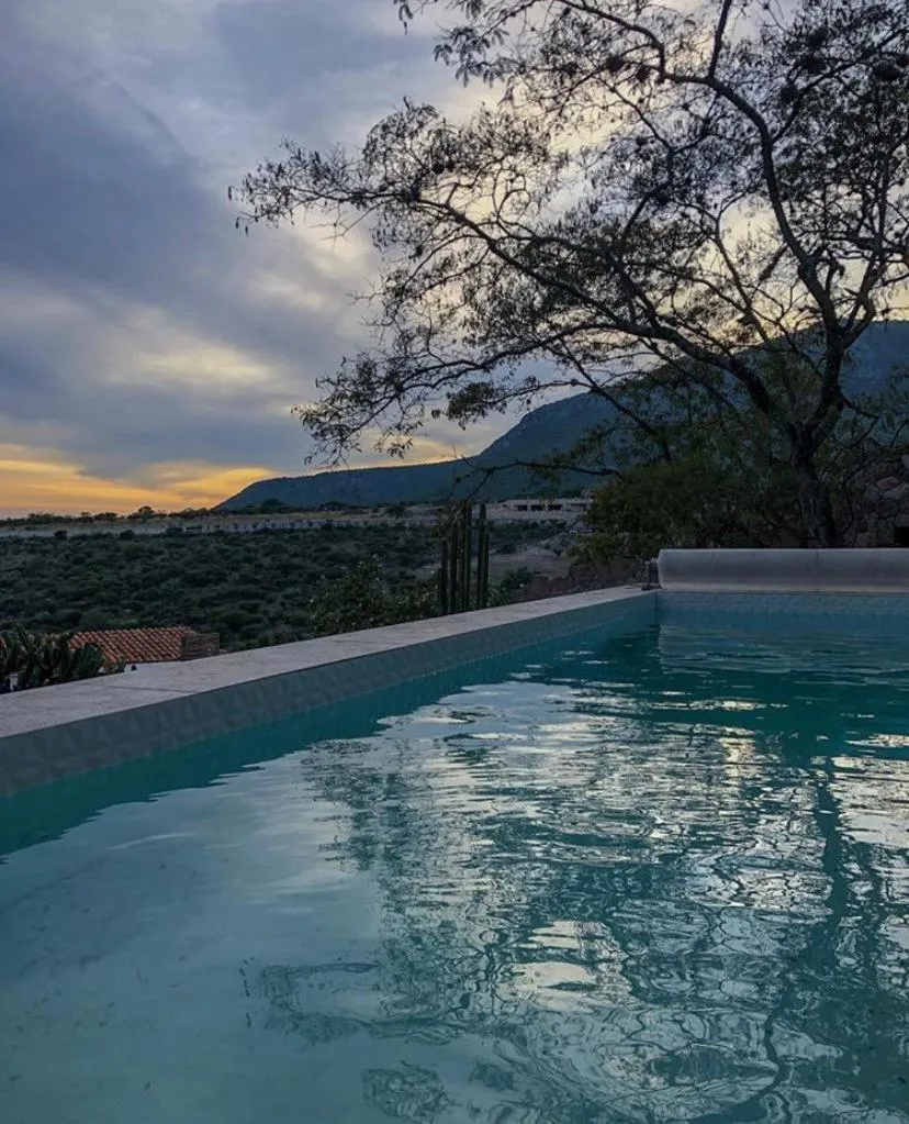 Swimming pool in Hotel de Piedra