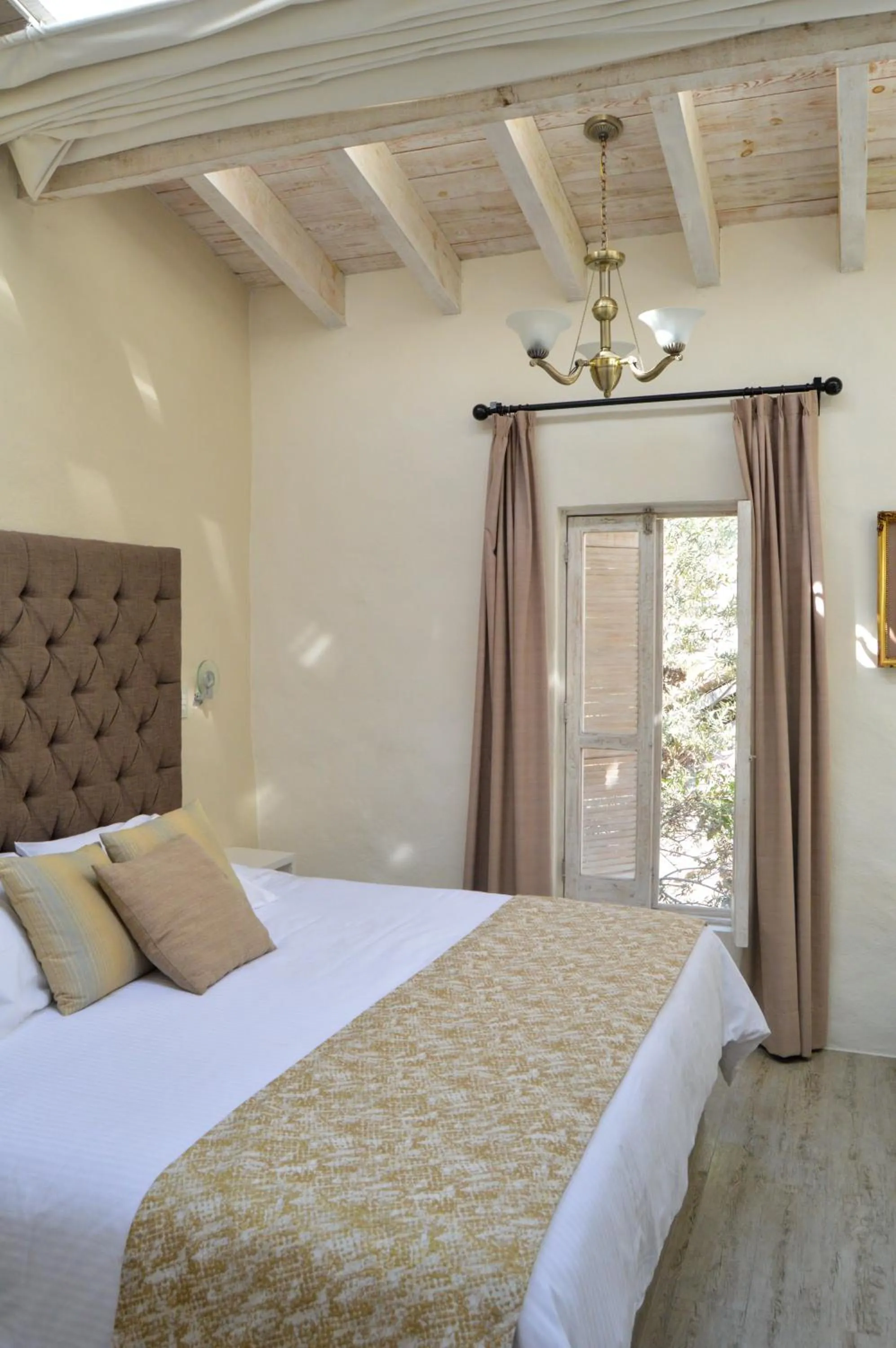 Bed in Hotel de Piedra