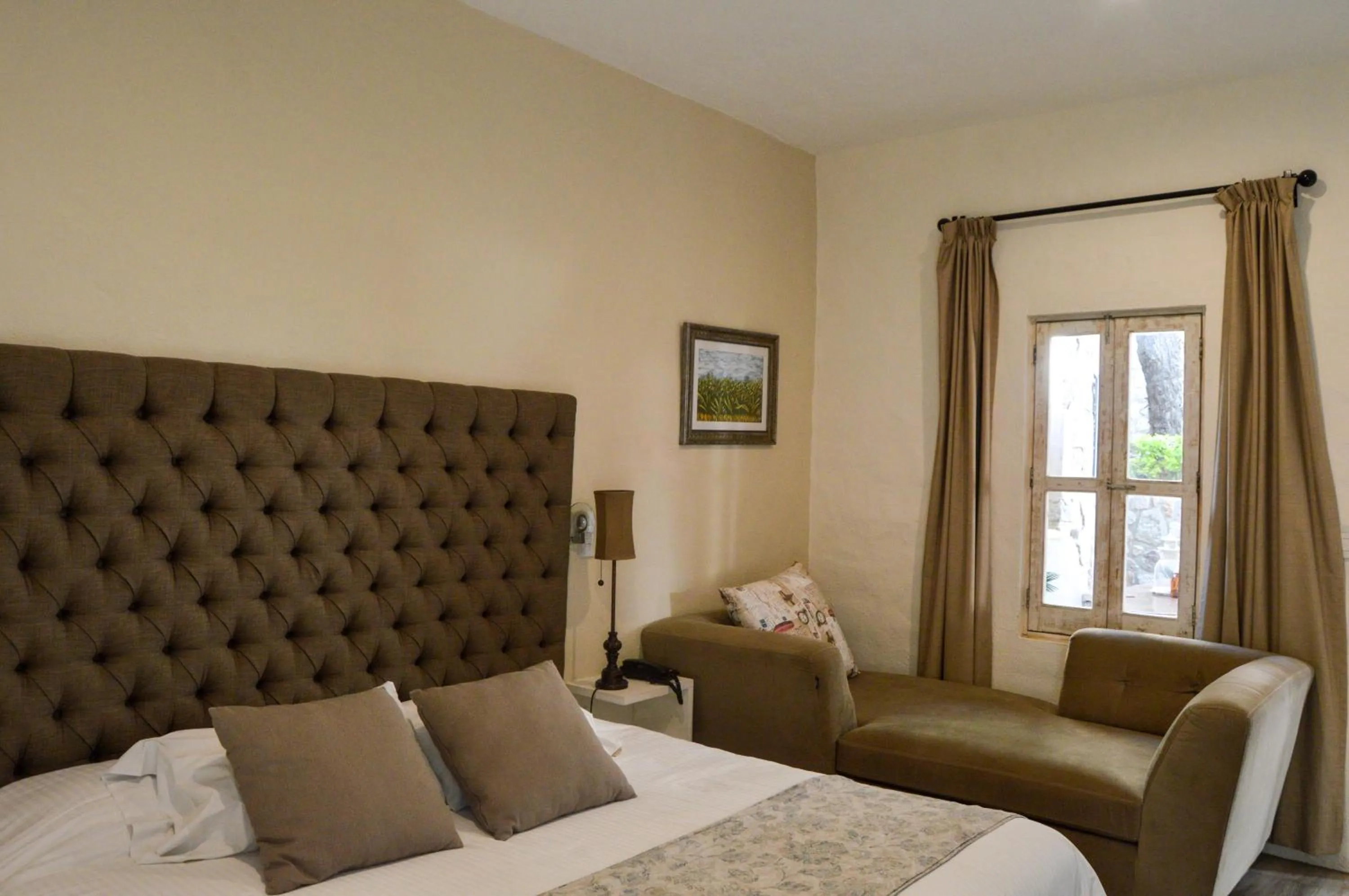 Bed in Hotel de Piedra