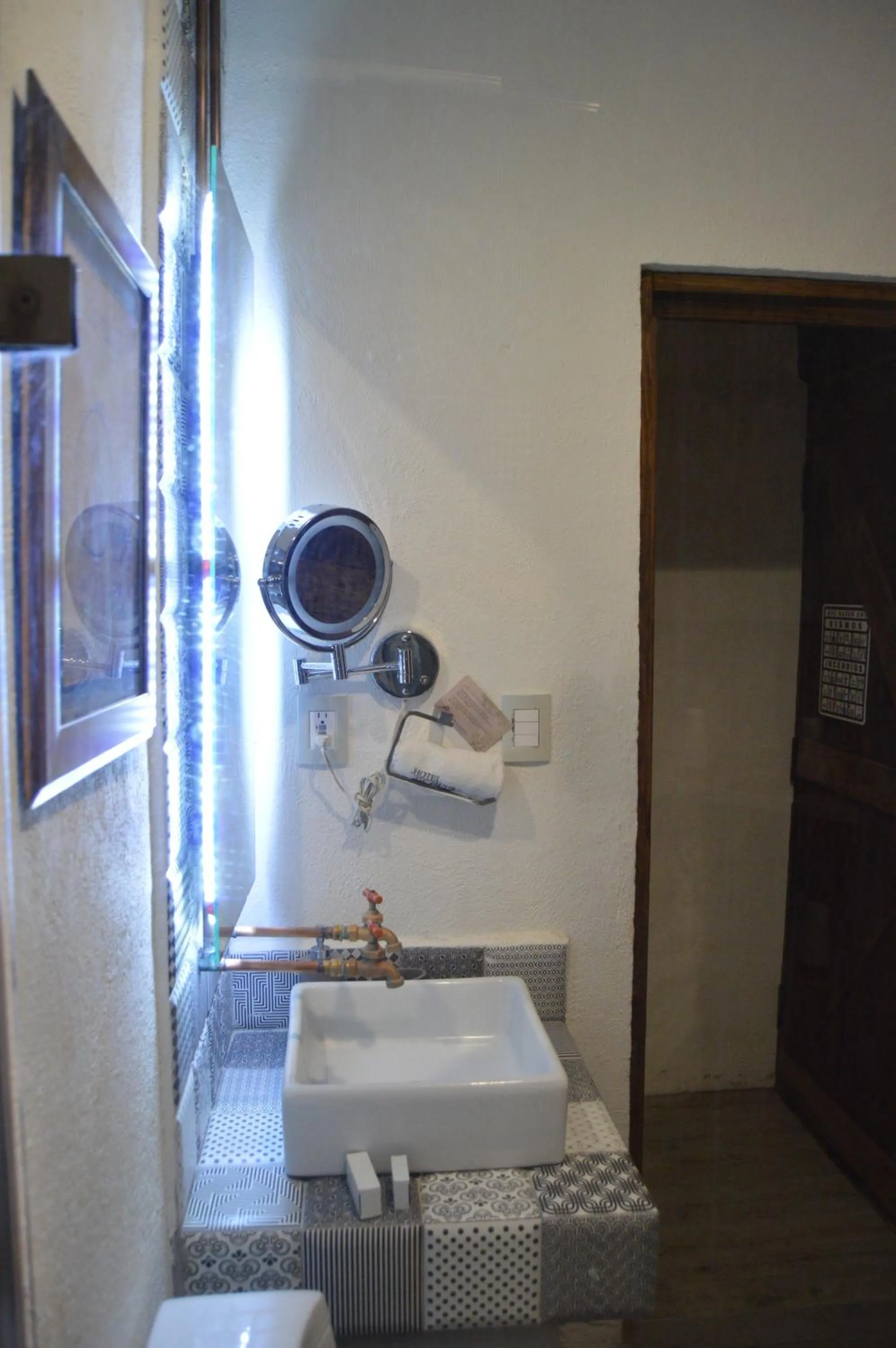 Bathroom in Hotel de Piedra