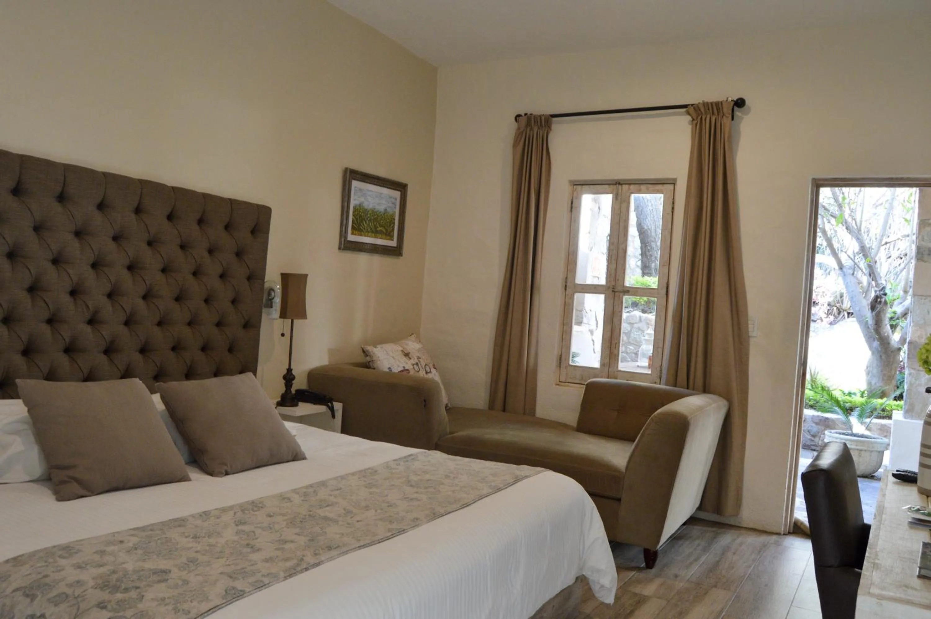 Bed in Hotel de Piedra