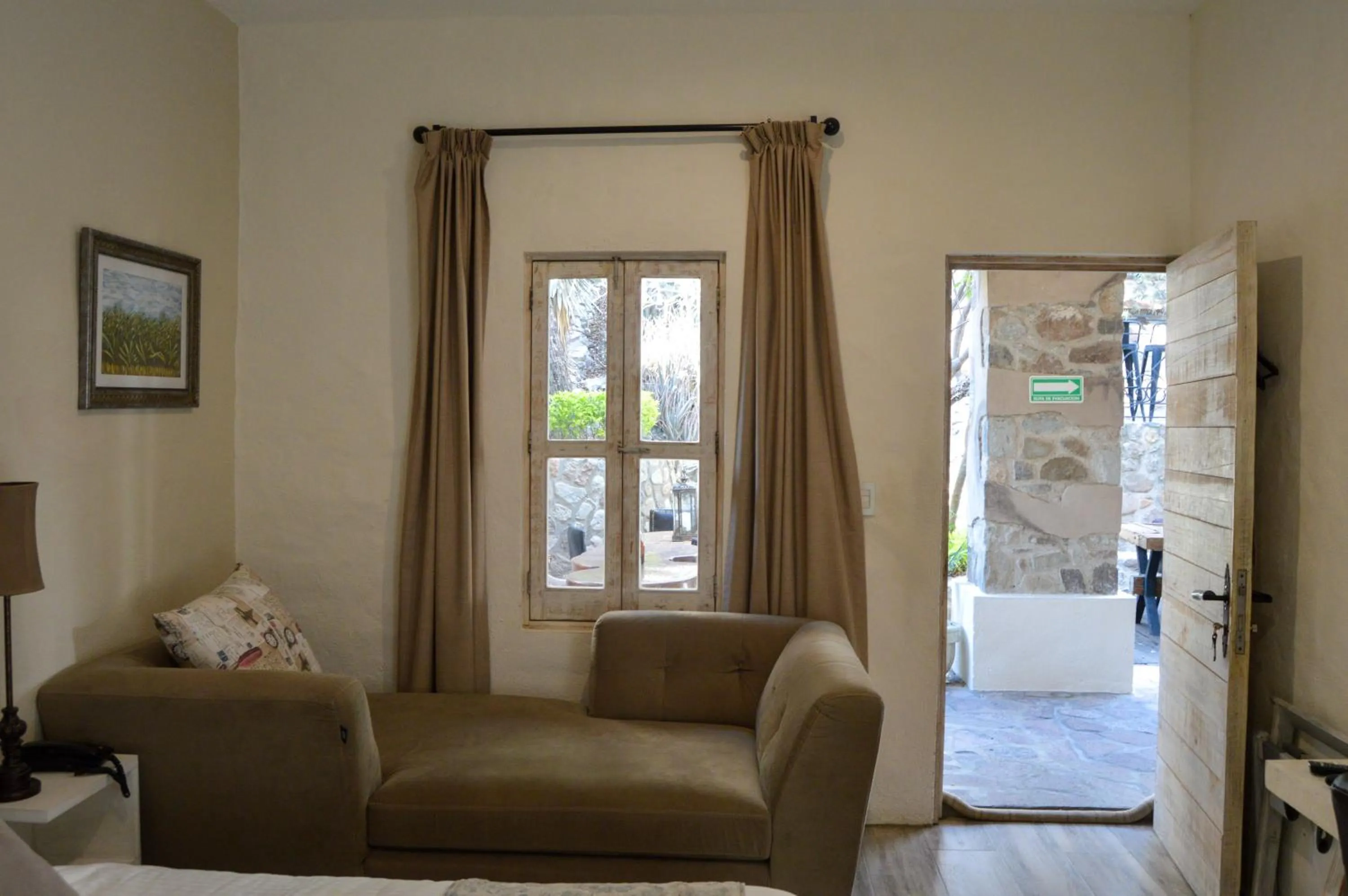 furniture in Hotel de Piedra