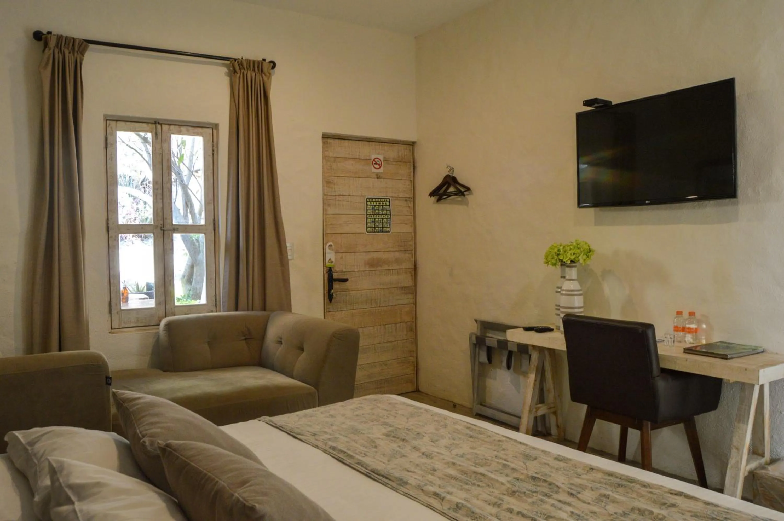 Bed in Hotel de Piedra