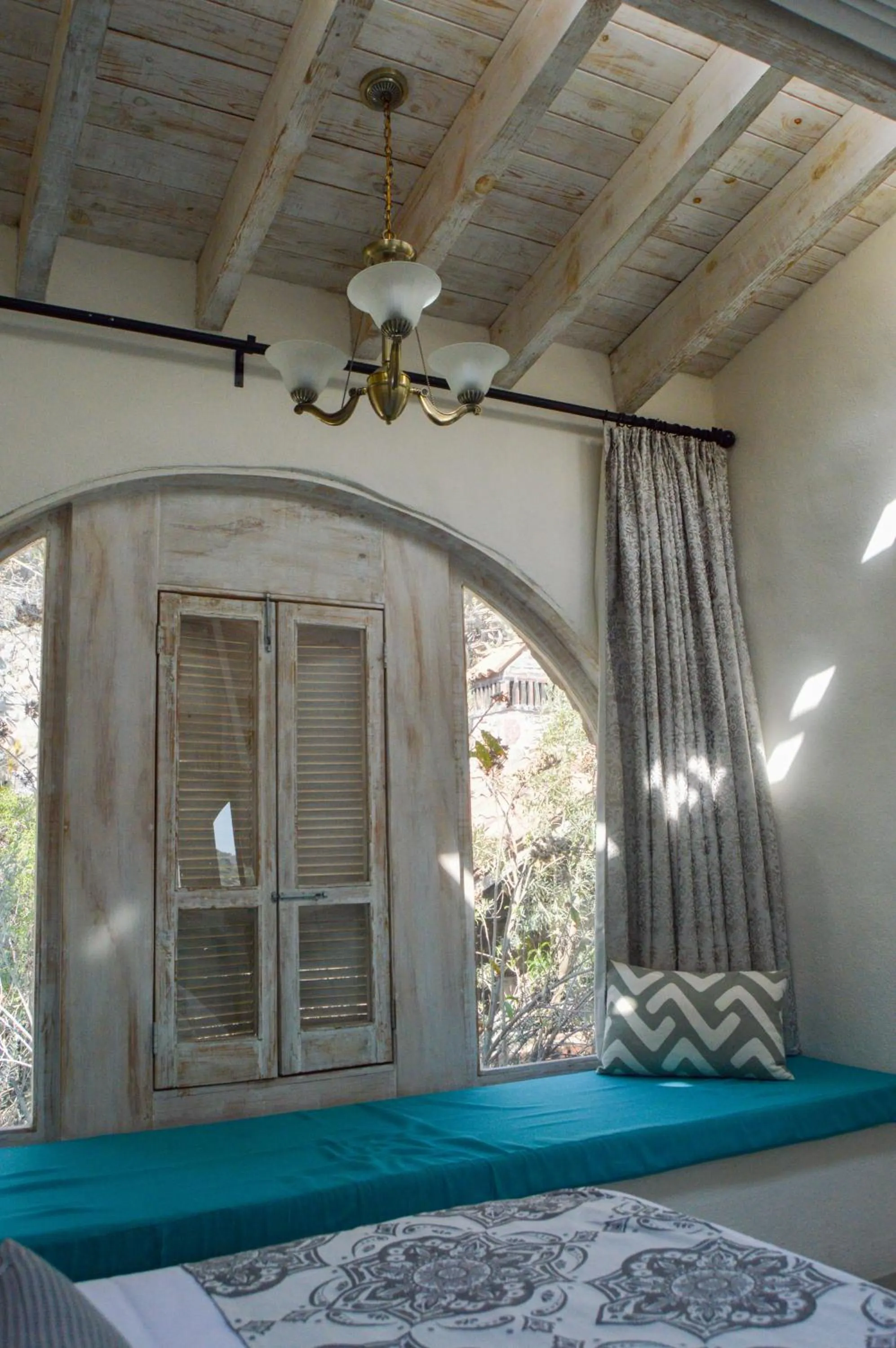 Bed in Hotel de Piedra