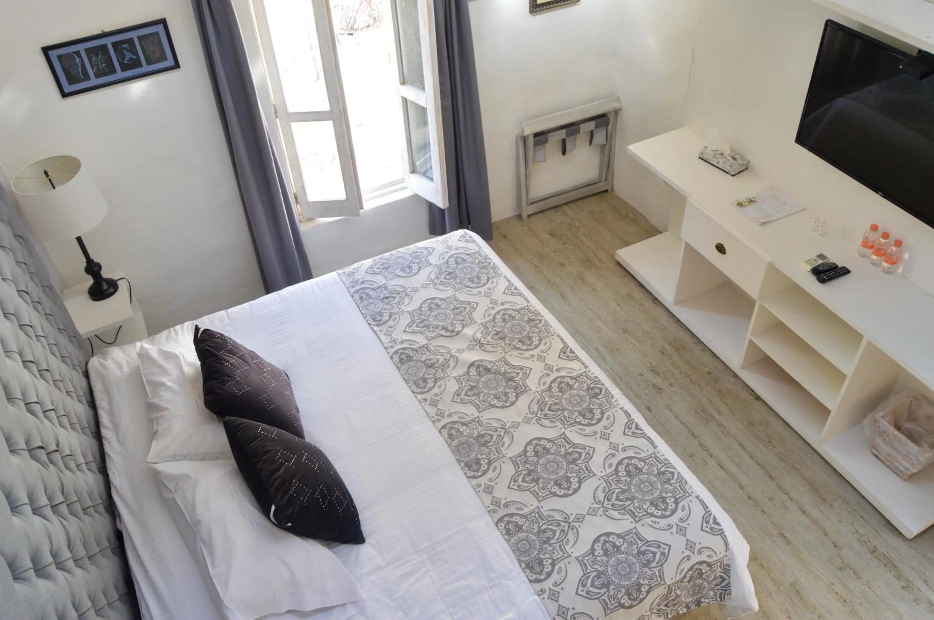 Bed in Hotel de Piedra