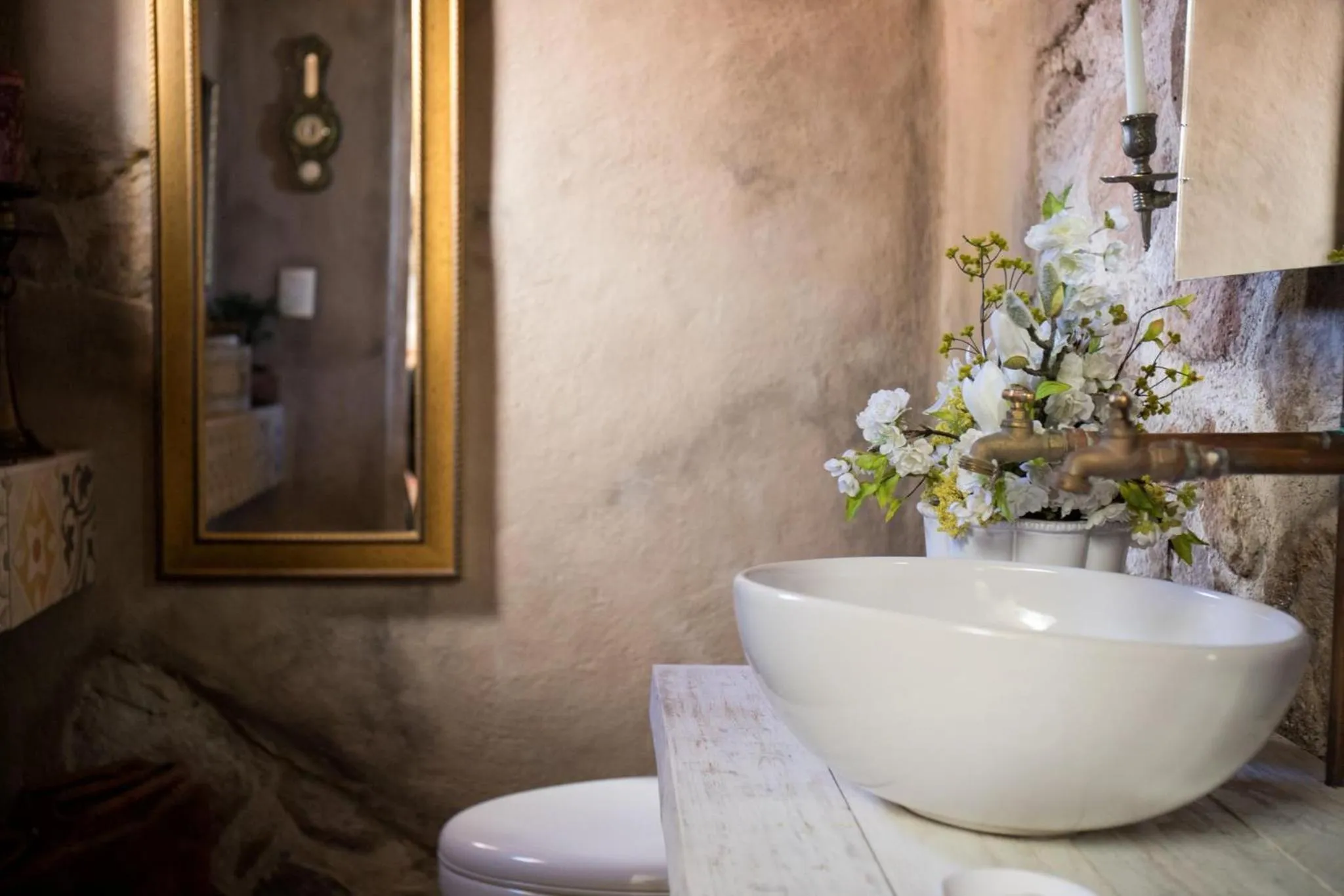 Bathroom in Hotel de Piedra