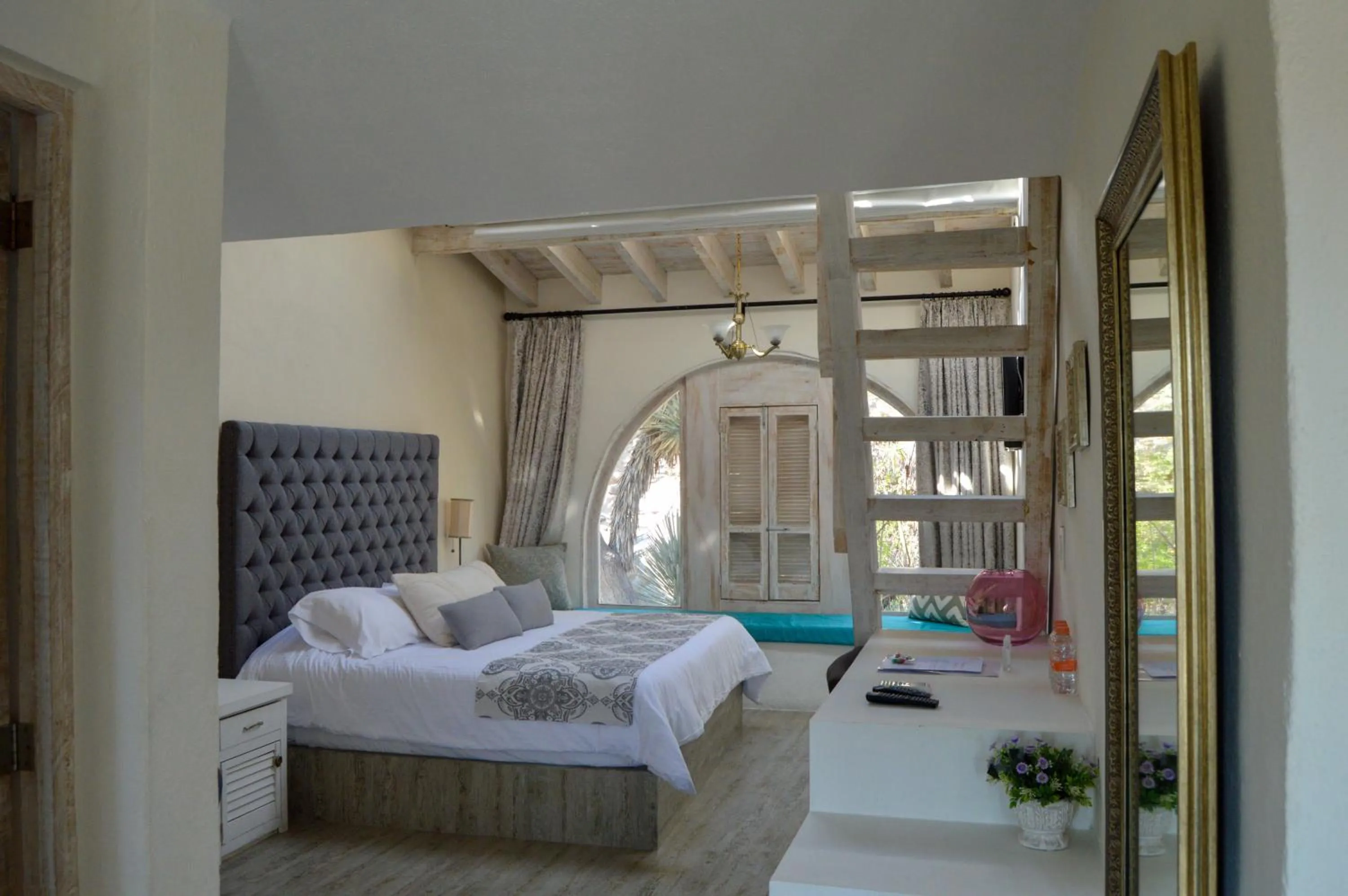 Bed in Hotel de Piedra