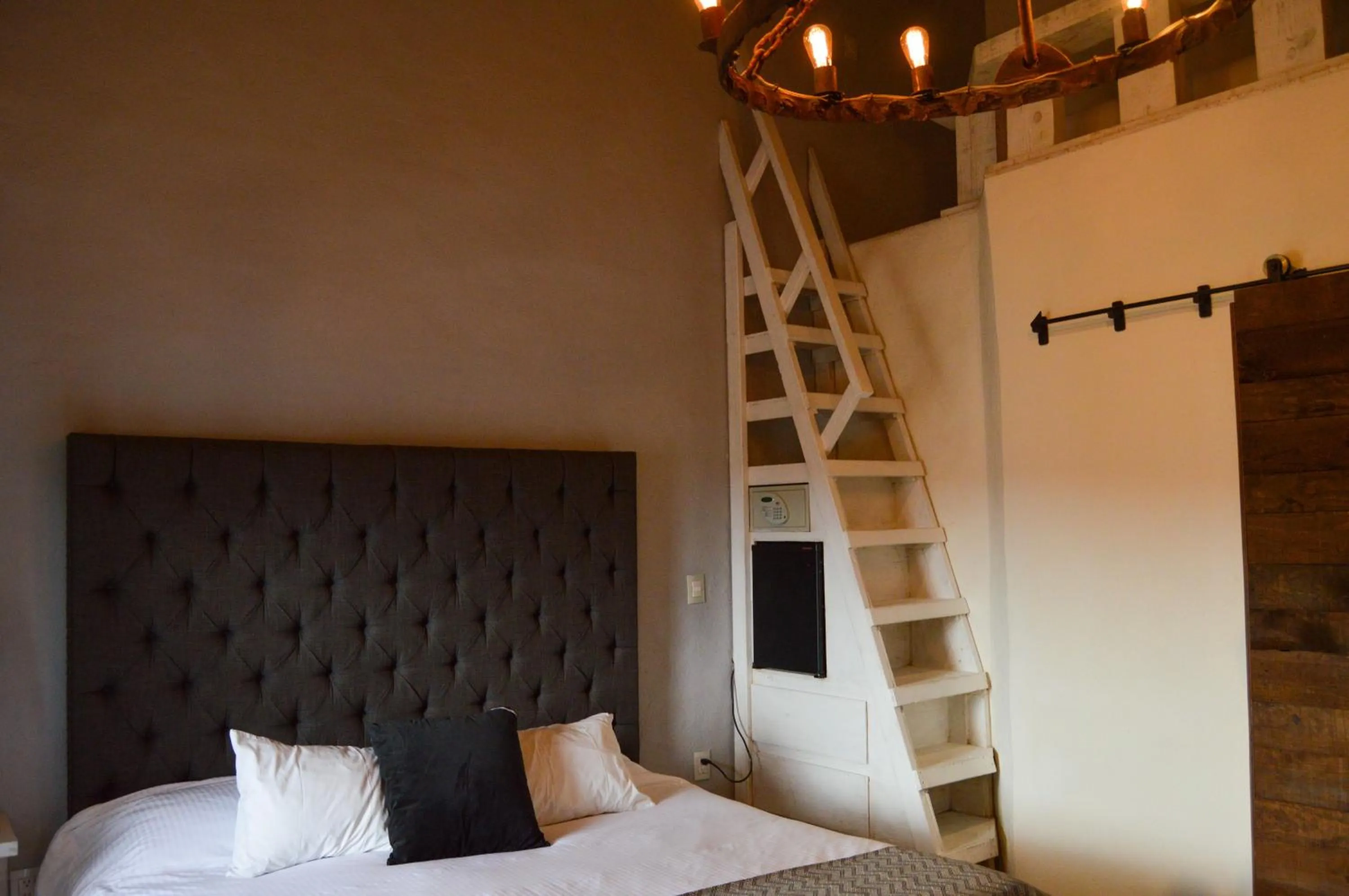 Bed in Hotel de Piedra