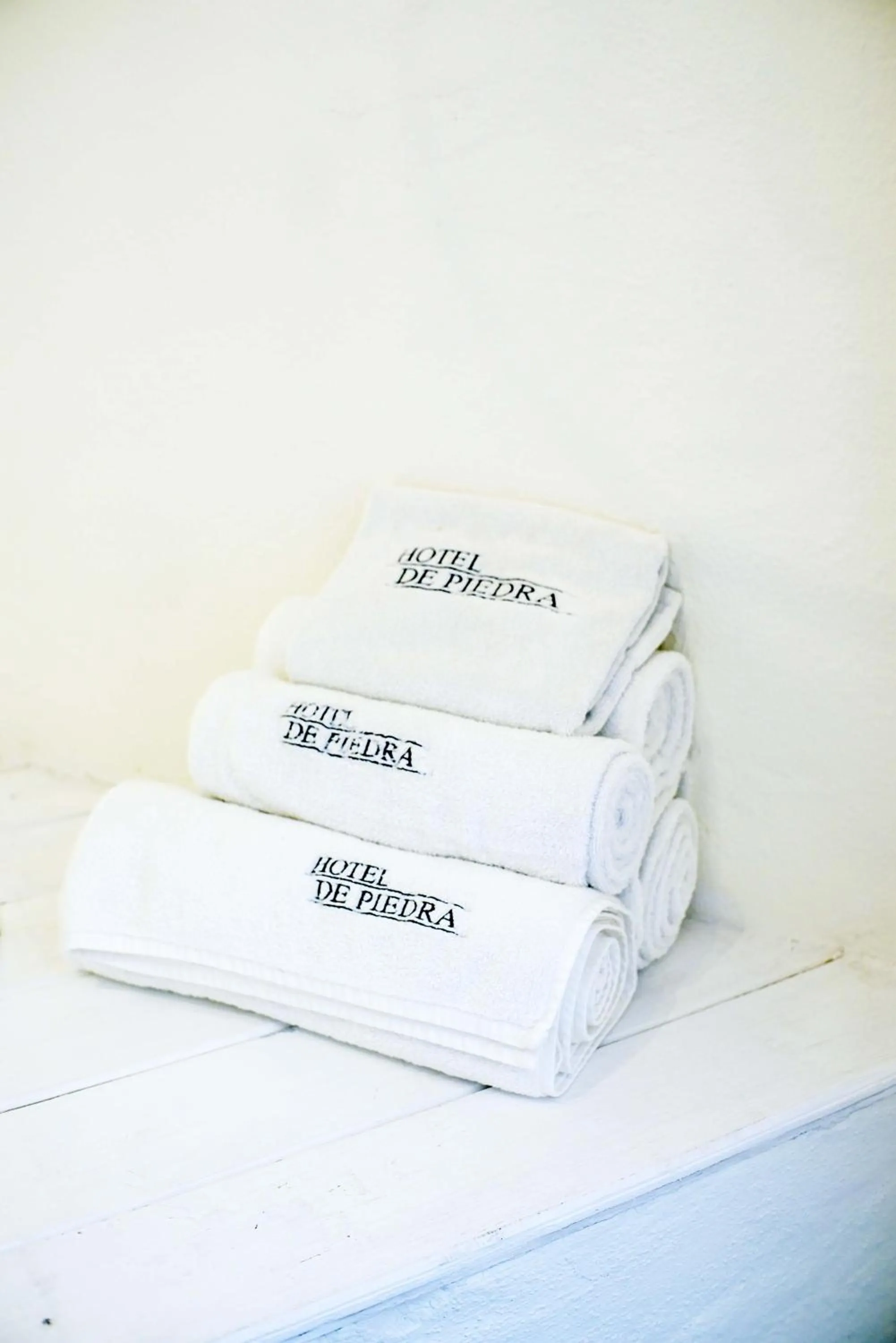 Bed in Hotel de Piedra