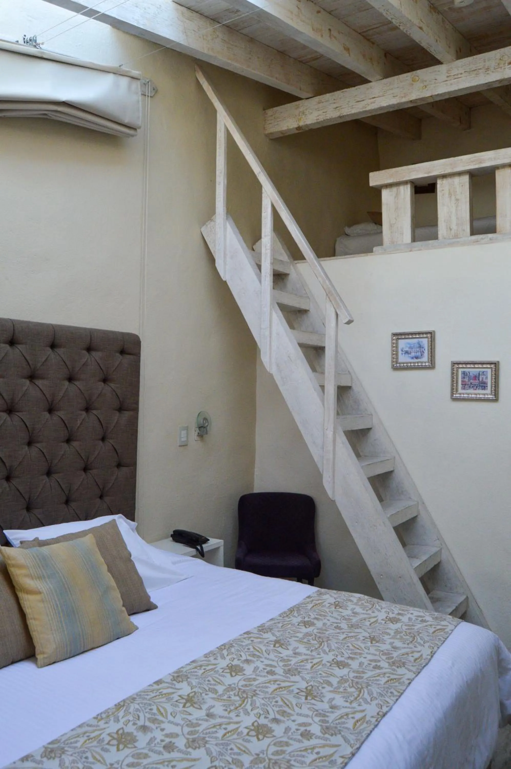 Bed in Hotel de Piedra