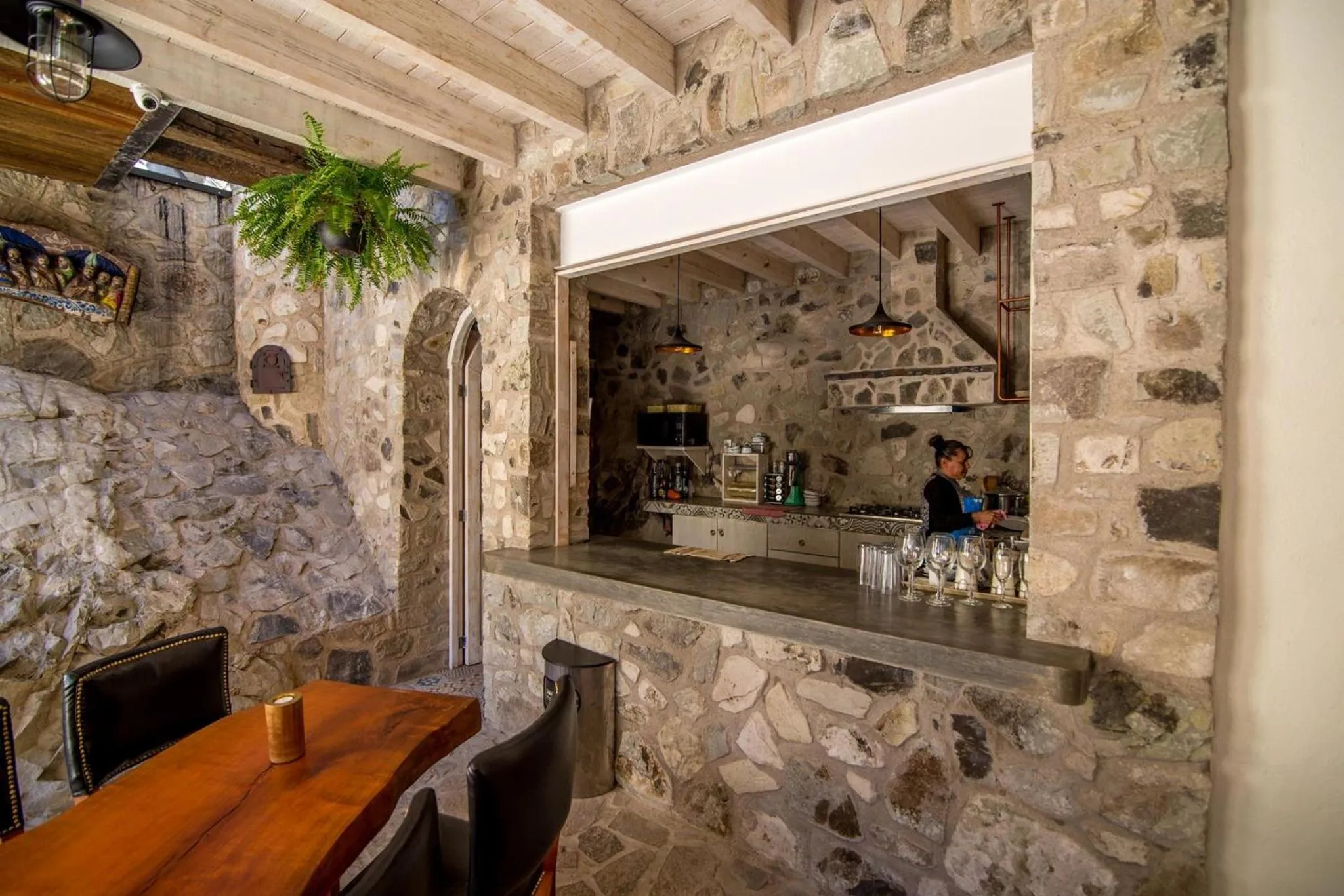 Restaurant/places to eat in Hotel de Piedra