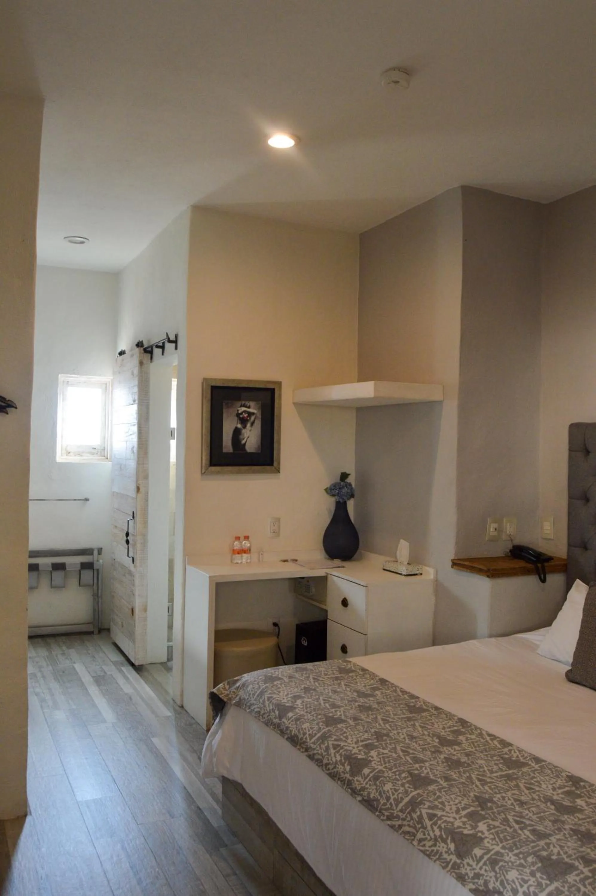 Bed in Hotel de Piedra