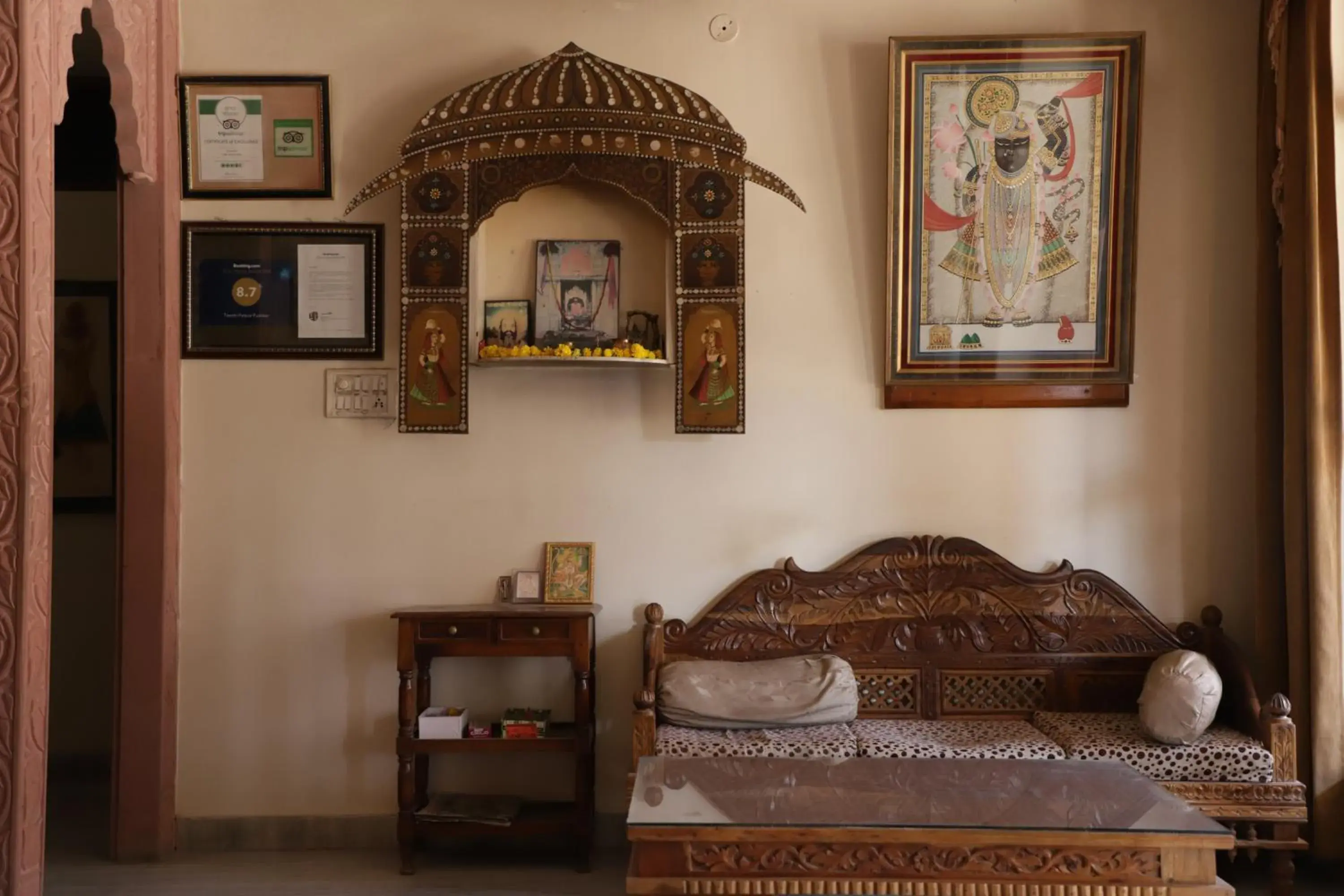 Property building, Bed in Teerth Palace Pushkar Property building, Bed in Teerth Palace Pushkar