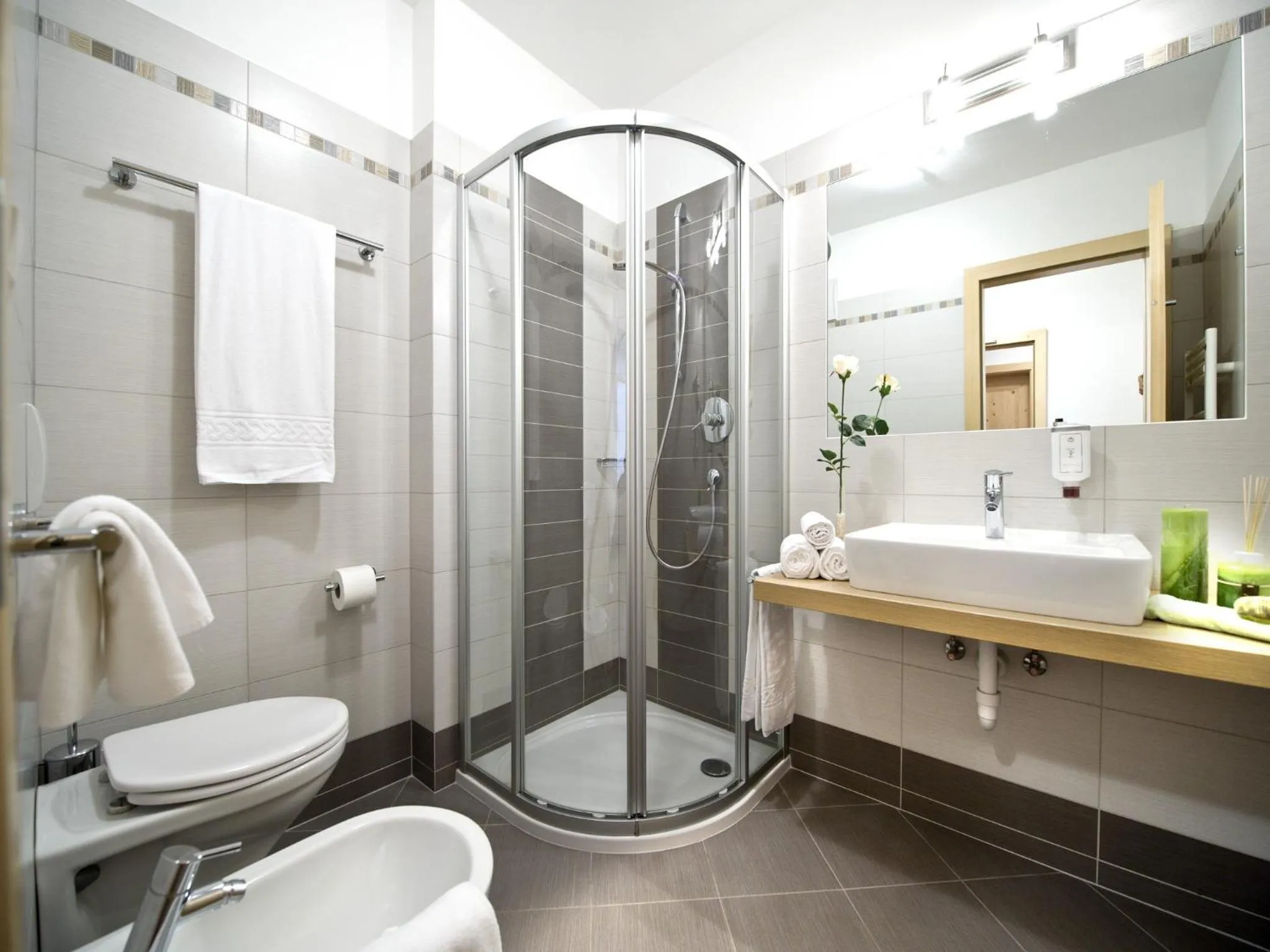 Bathroom in Hotel Florian