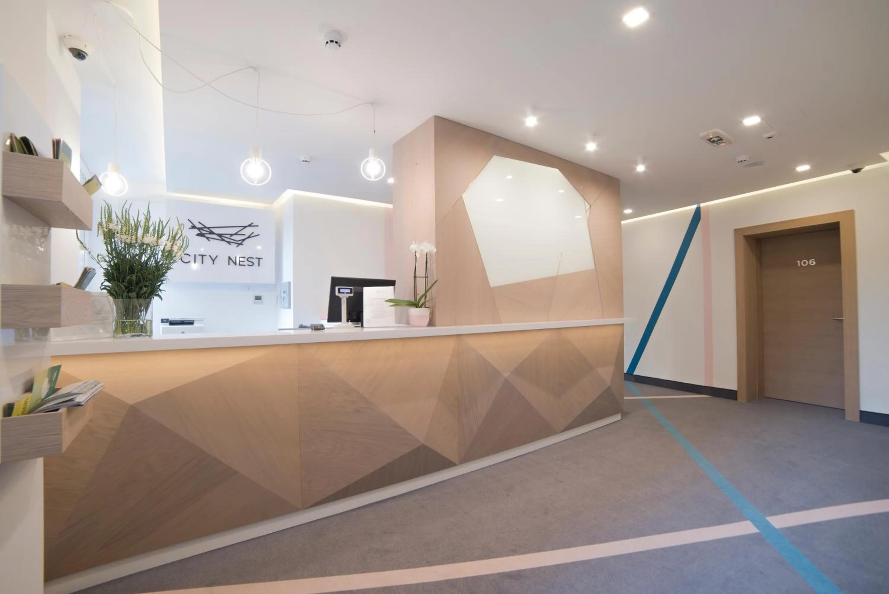 Lobby or reception in City Nest Modern & Cozy Suites