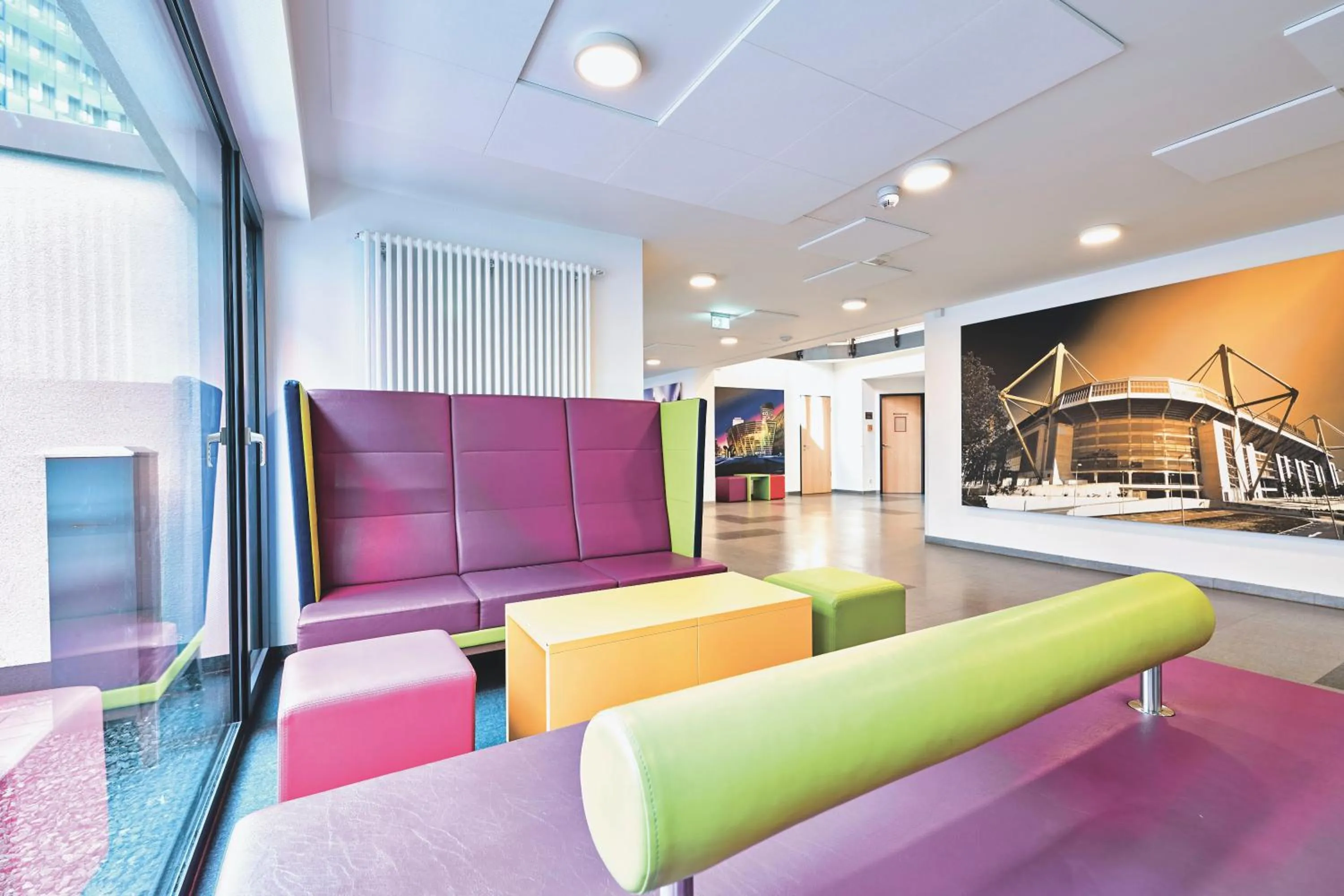 Lobby or reception in DJH Jugendgästehaus Adolph Kolping