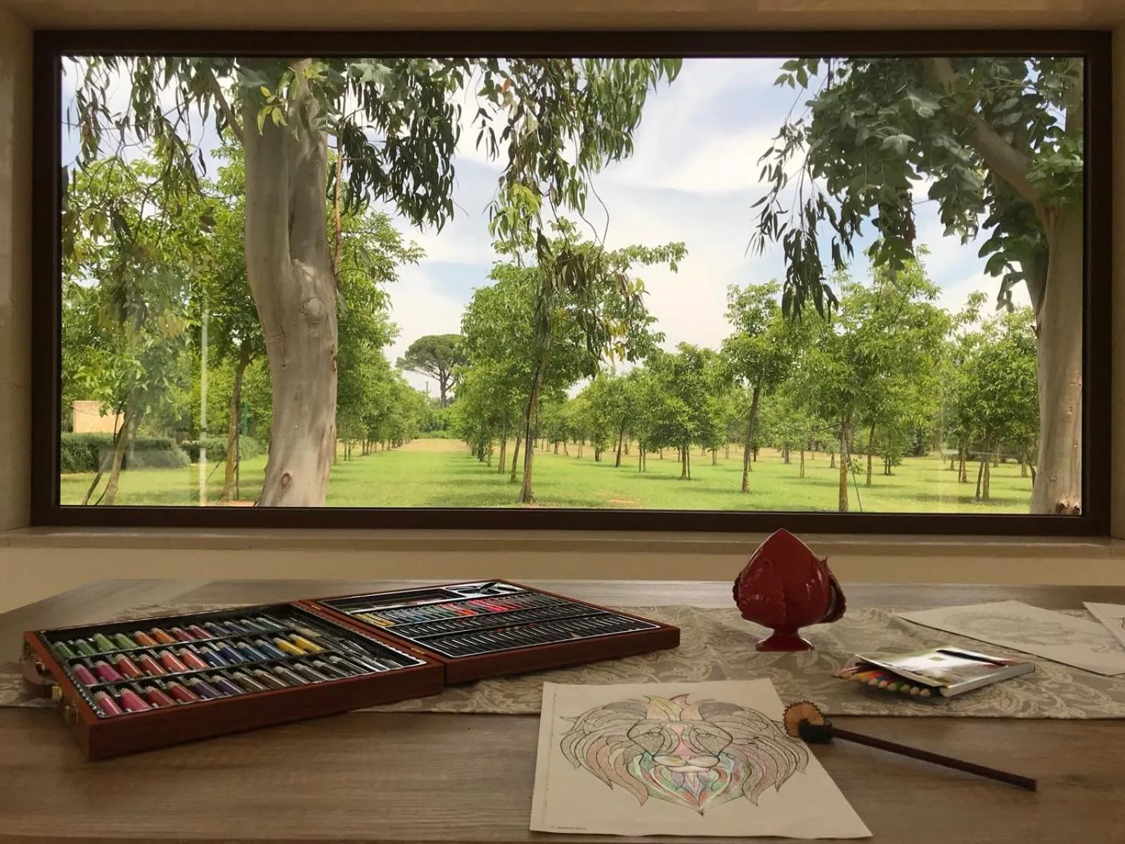 Garden in Tenuta Monaci La Murra