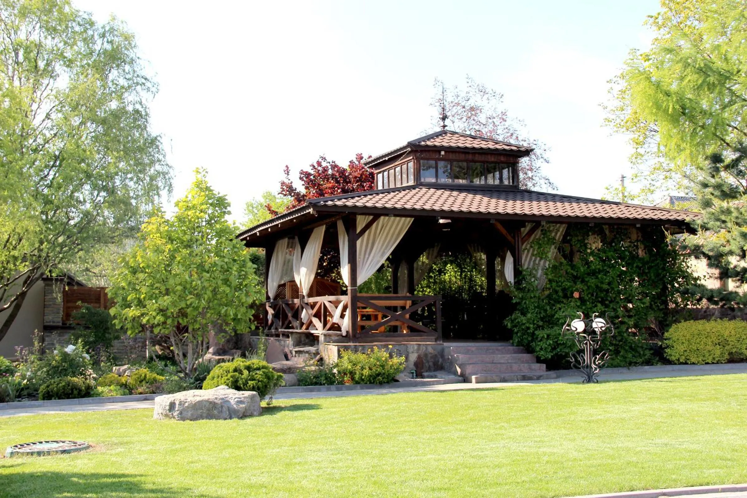 BBQ facilities in Gala Hotel