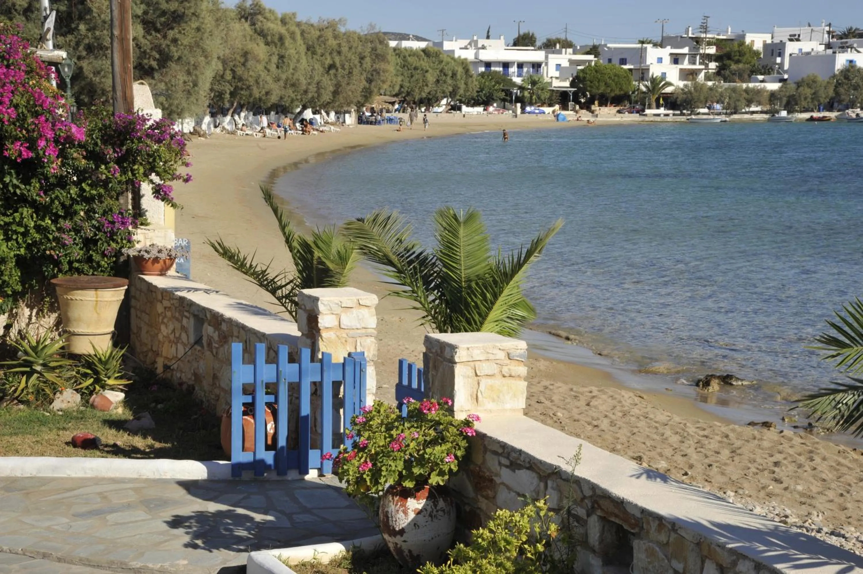 Day in George's beach studios Aliki Paros