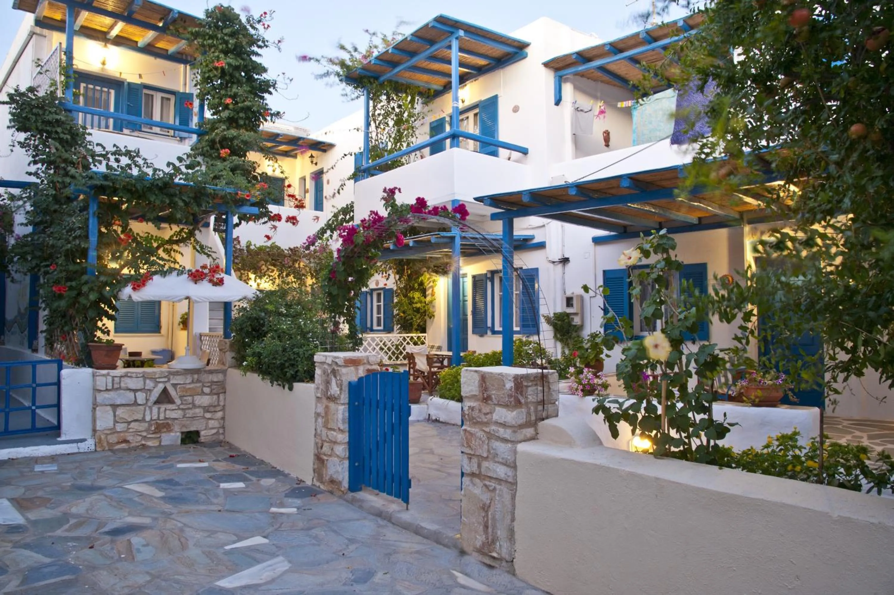 Day in George's beach studios Aliki Paros