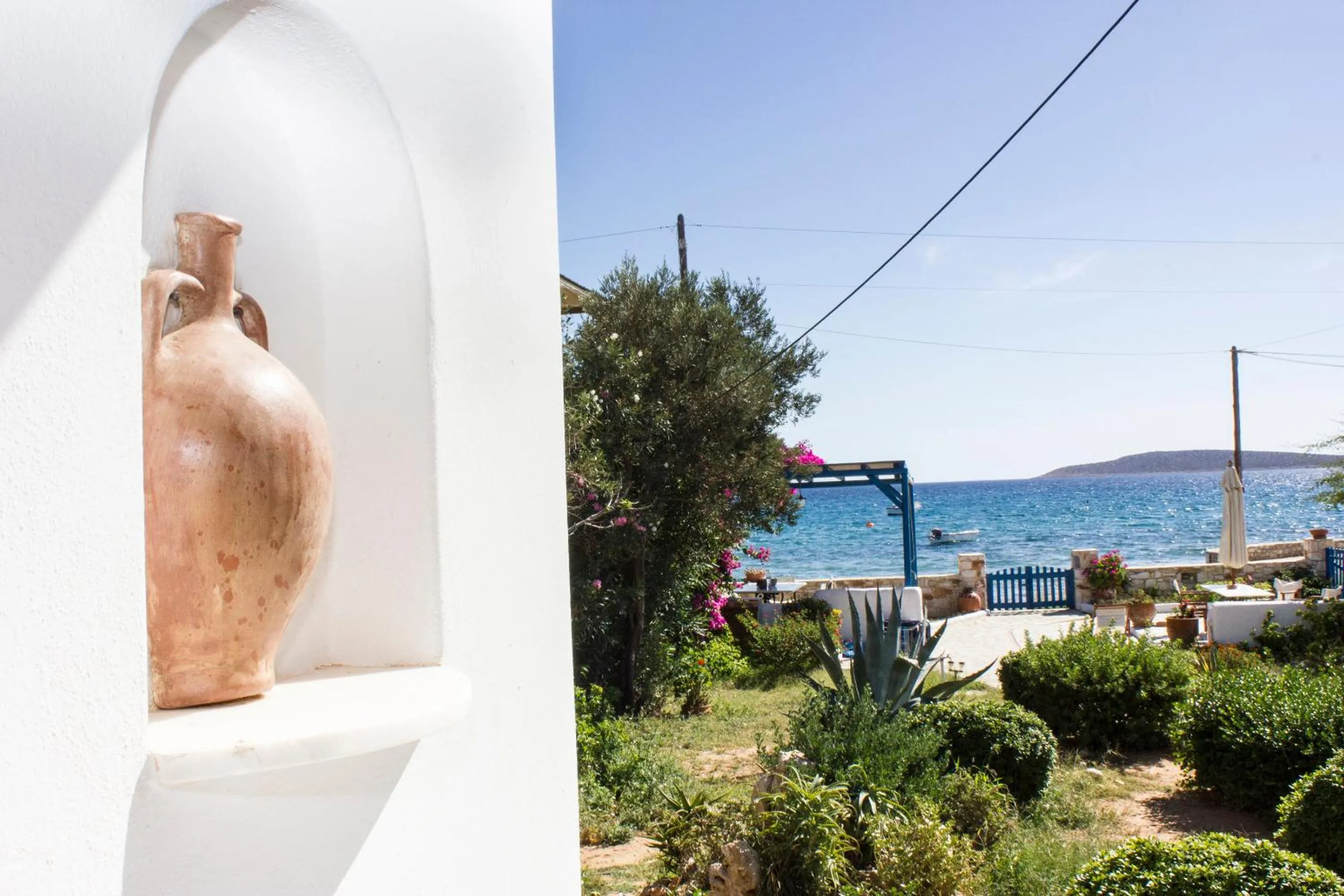 Day in George's beach studios Aliki Paros