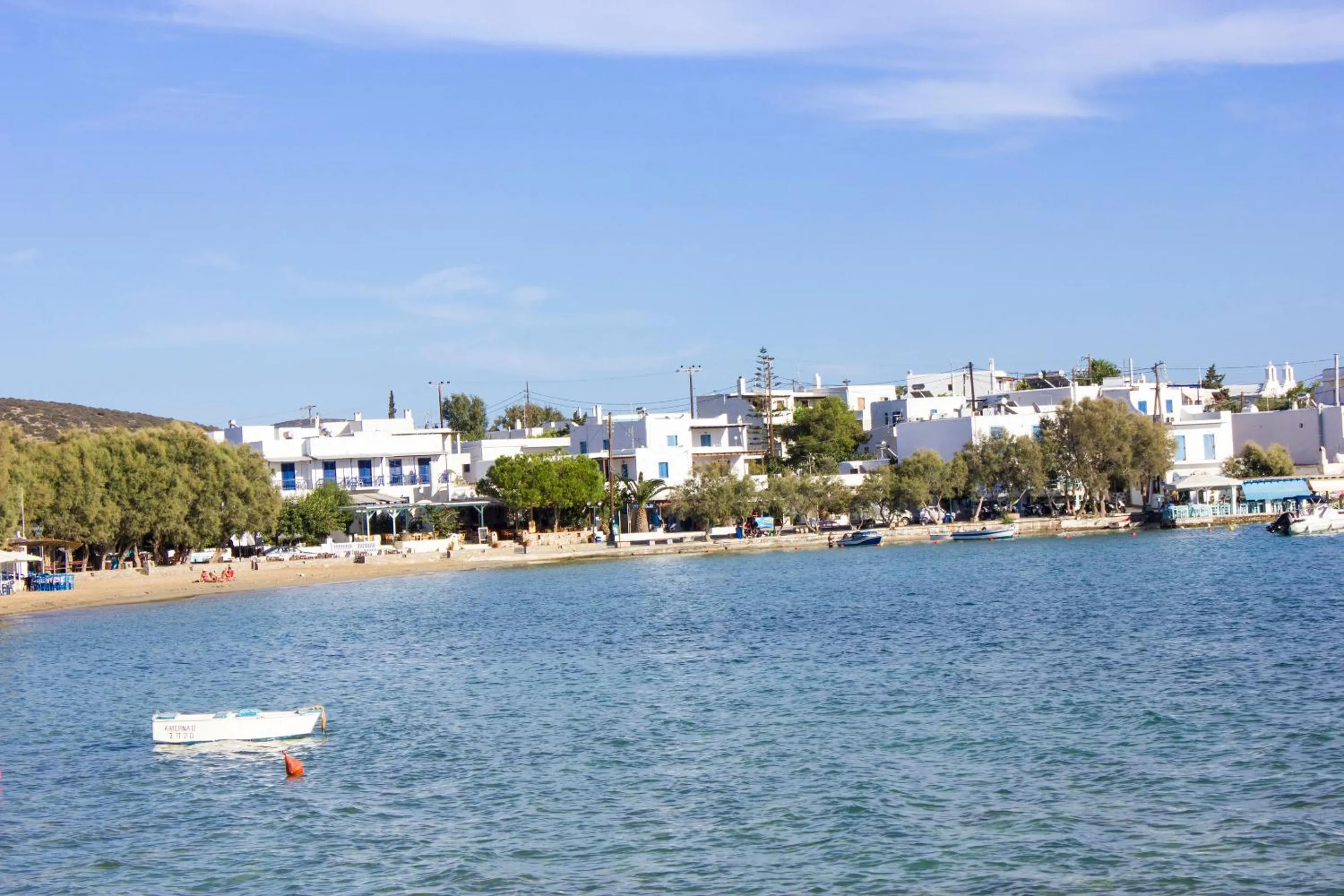 Day in George's beach studios Aliki Paros
