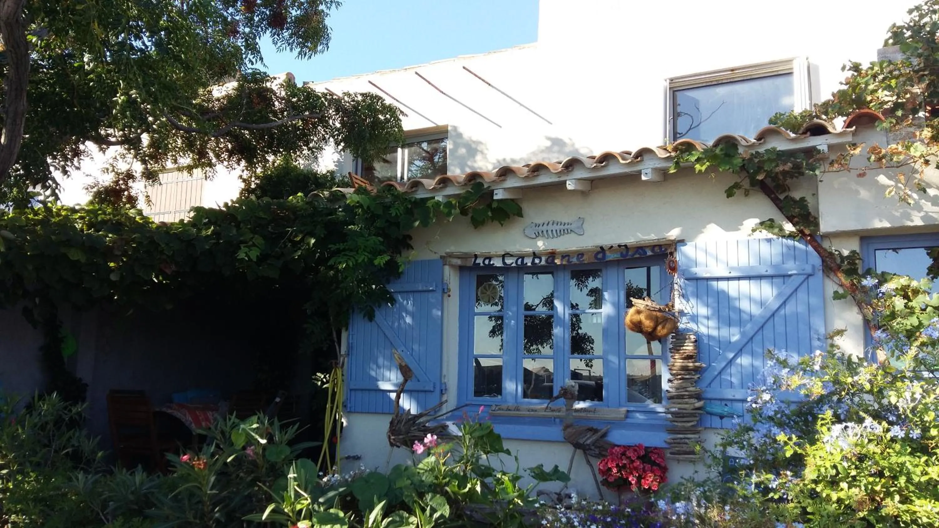 Sea view in LA CABANE D'ISA