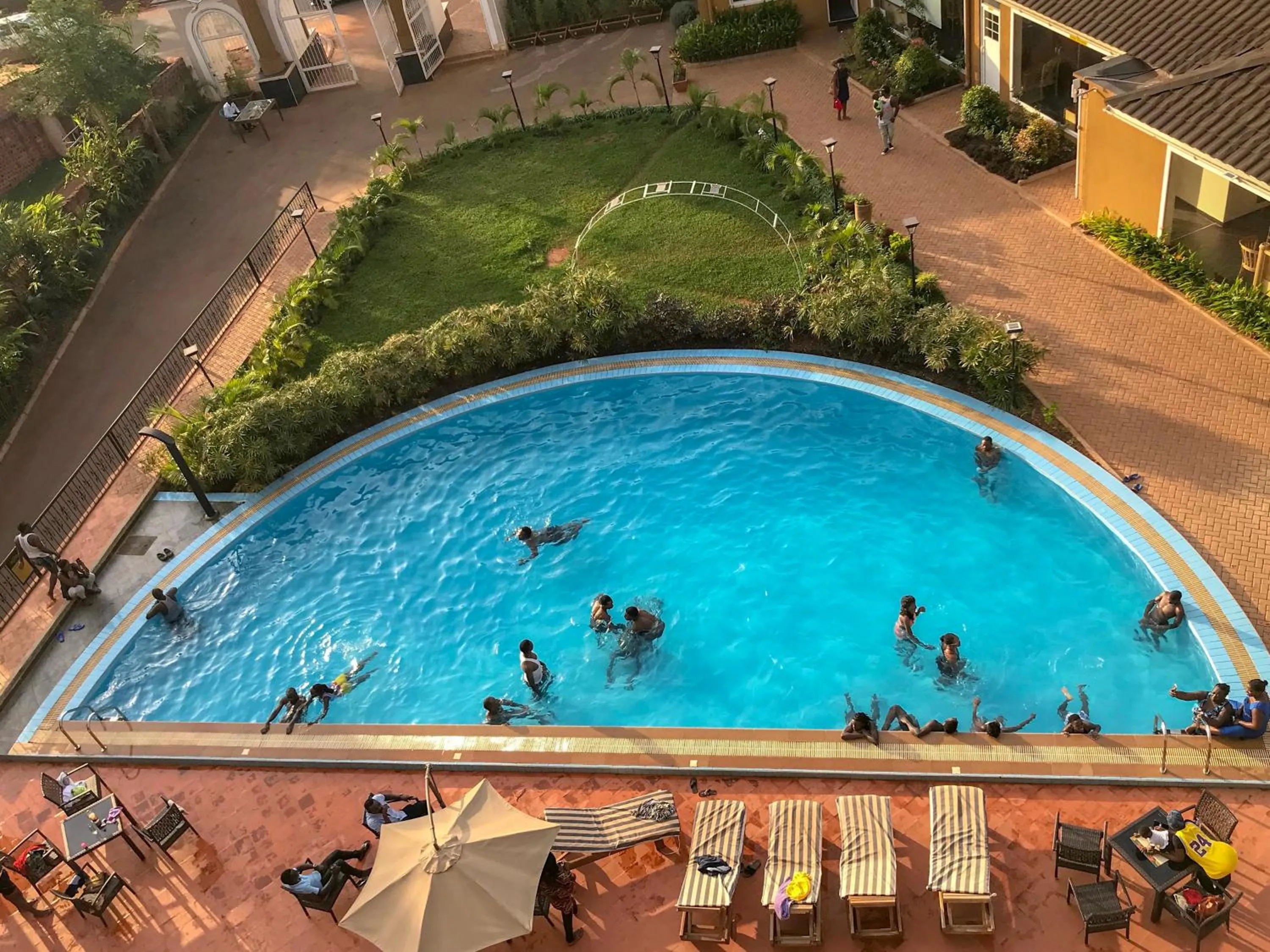 Swimming pool in Hotel Duomo and Suites