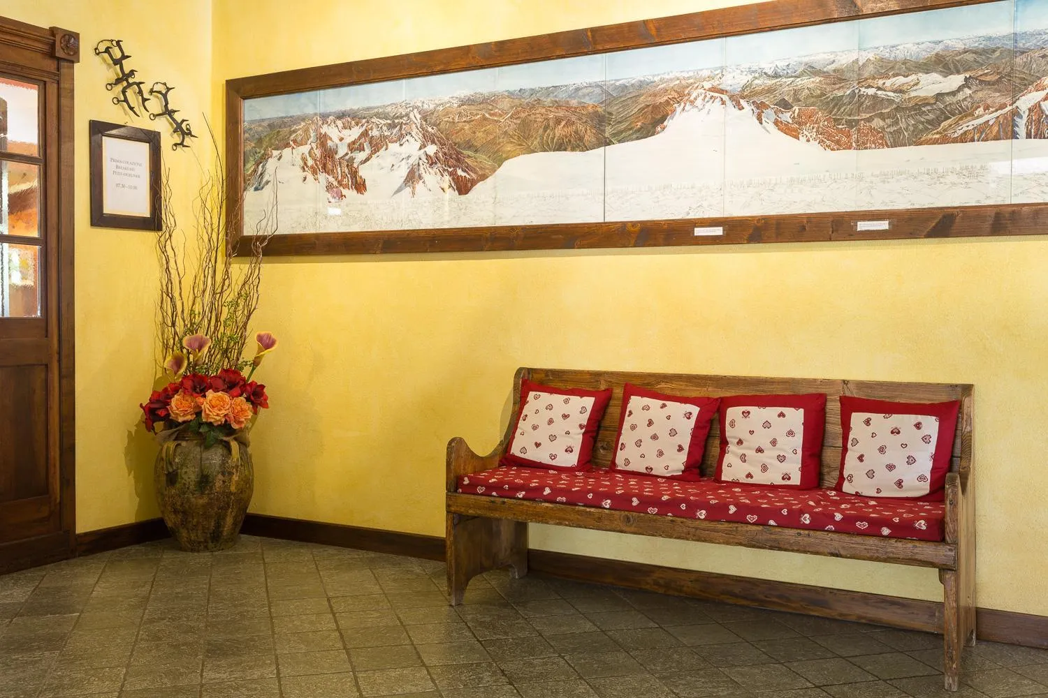 Lobby or reception in Hotel Crampon