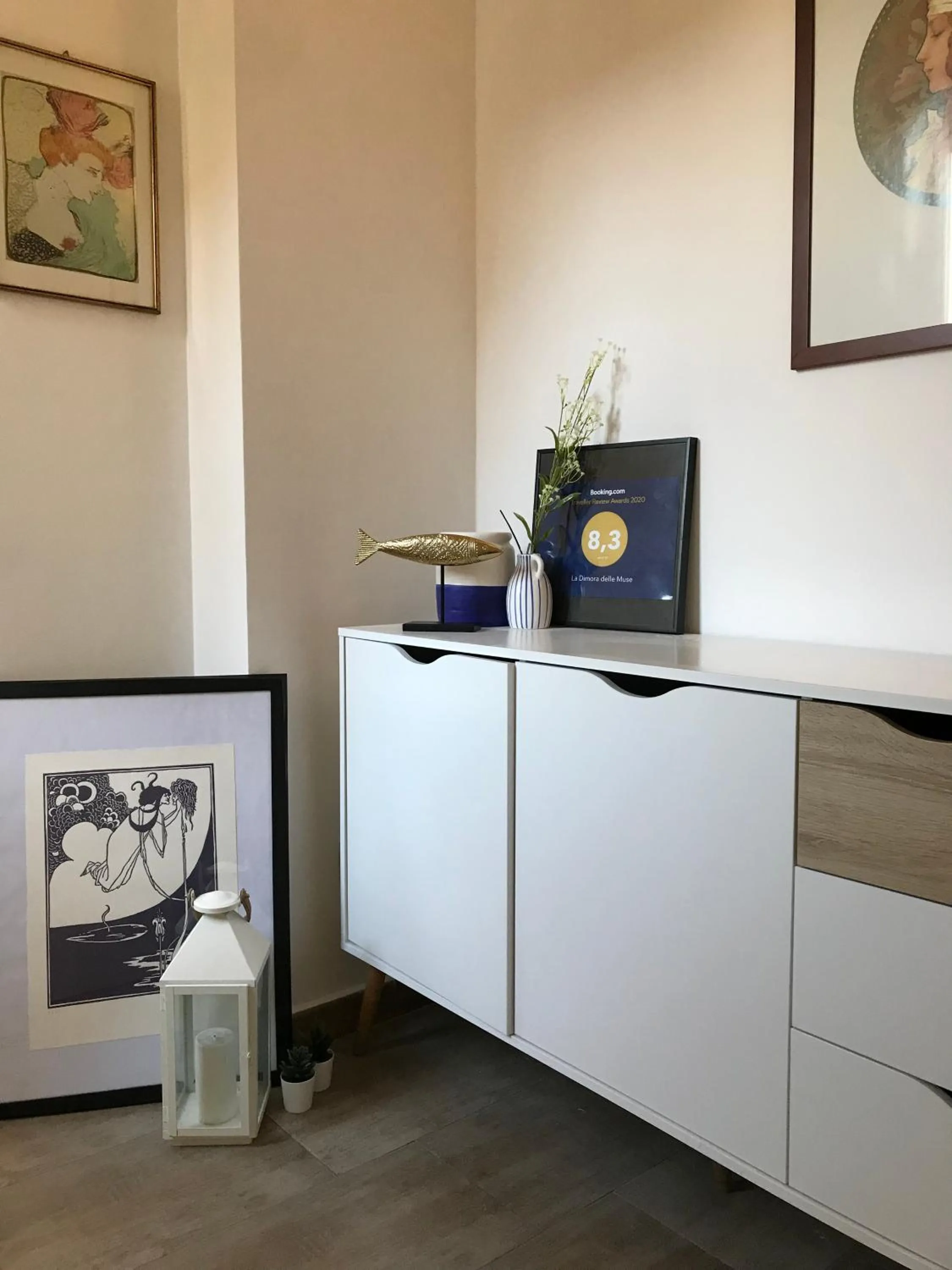 Lobby or reception in La Dimora delle Muse