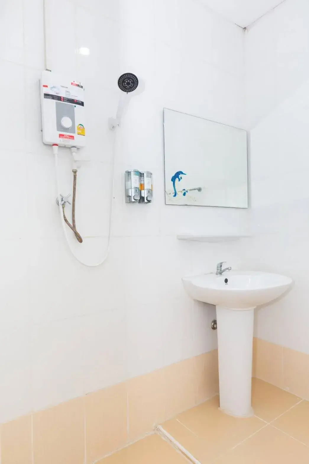 Shower in Sky View Resort Buriram Shower in Sky View Resort Buriram