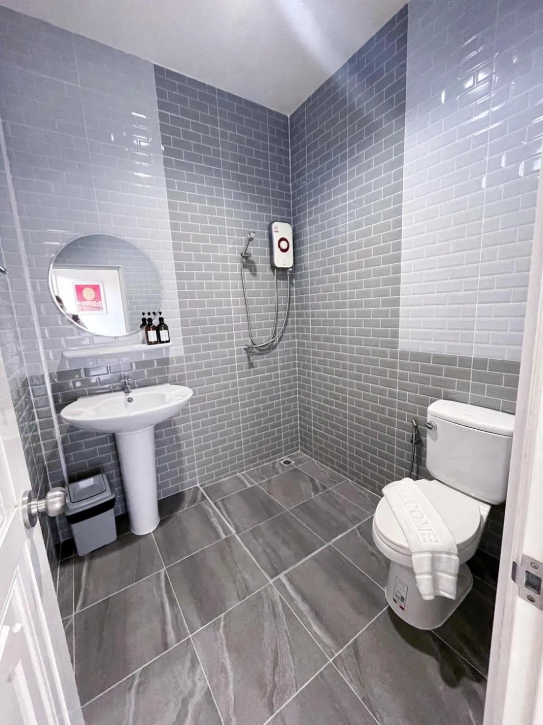 Bathroom in Sky View Resort Buriram