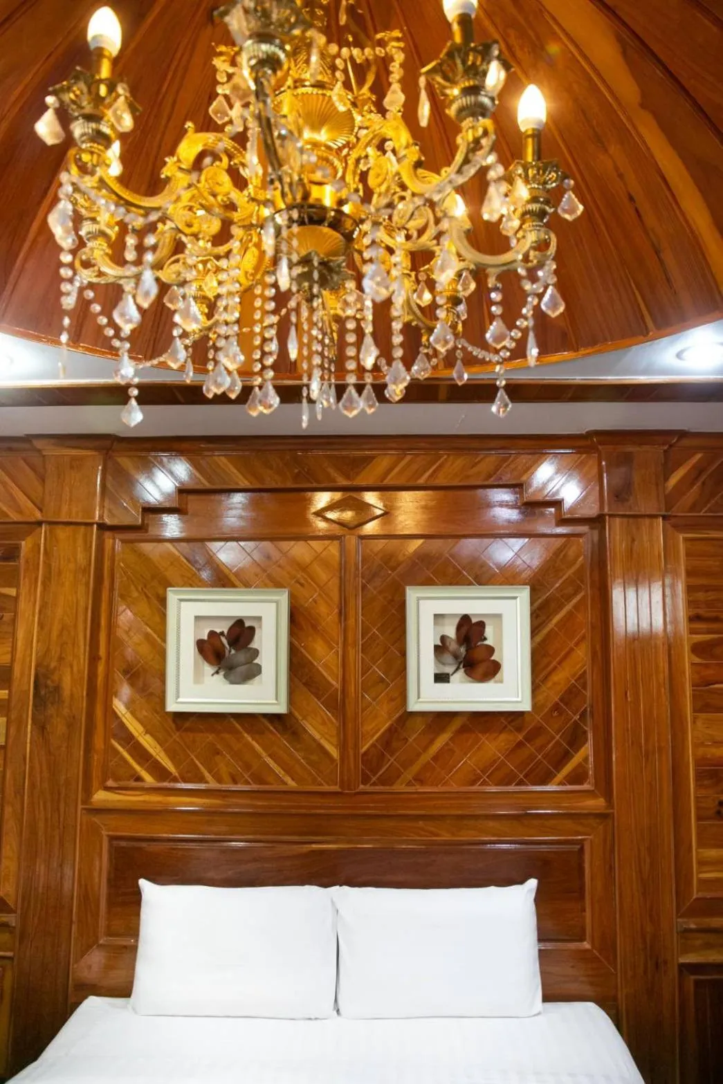 Bed in Sky View Resort Buriram