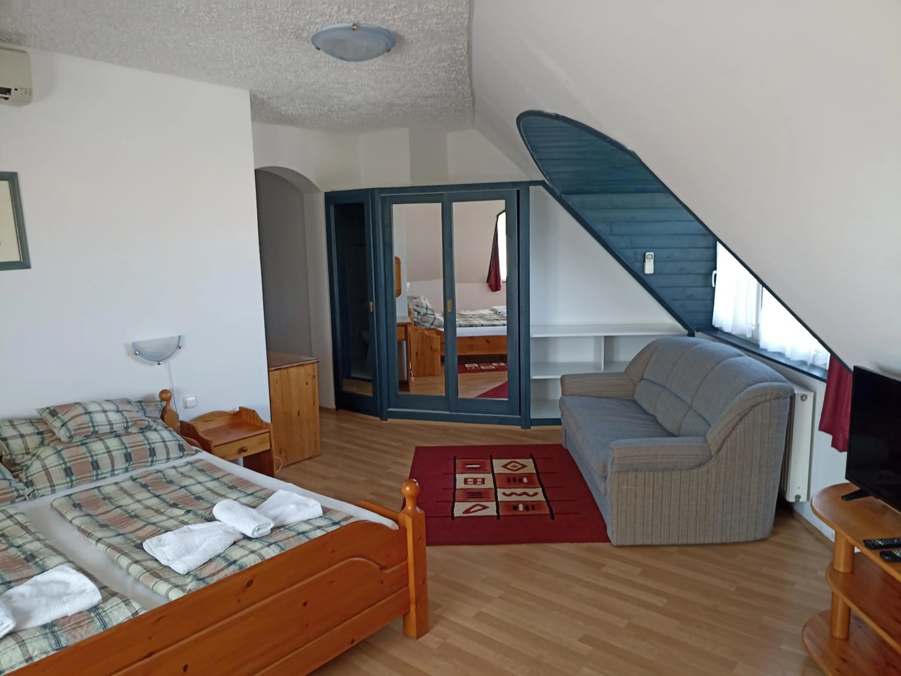 Bed in Muschel Panzió