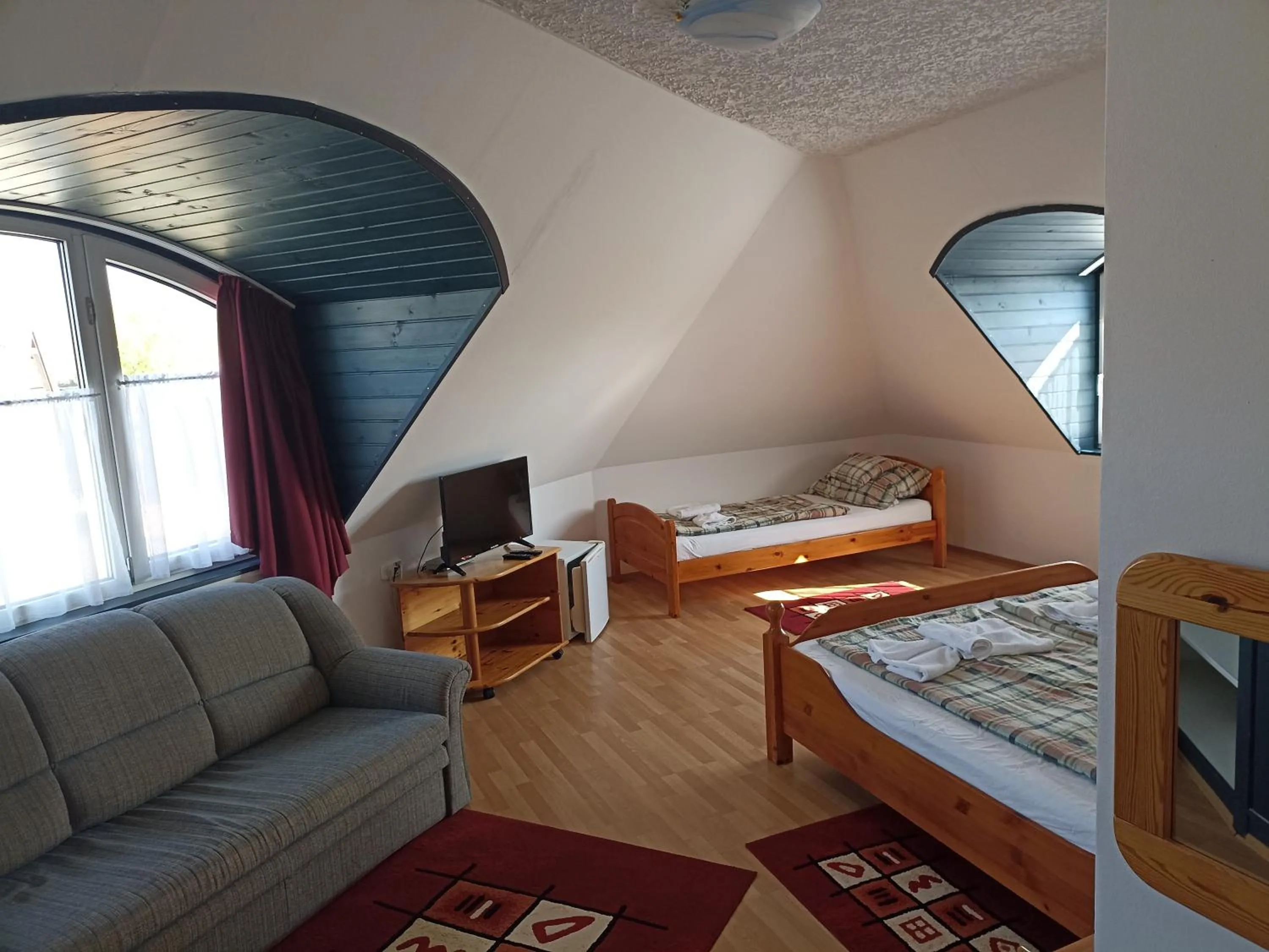 Bed in Muschel Panzió