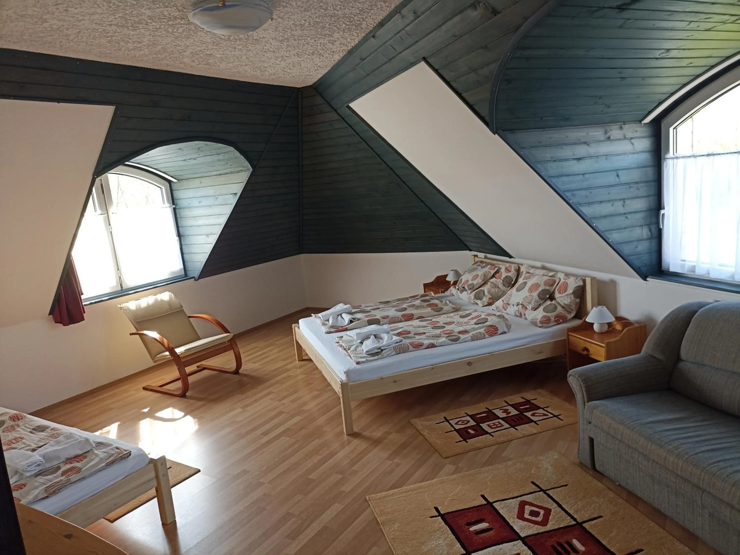 Bed in Muschel Panzió