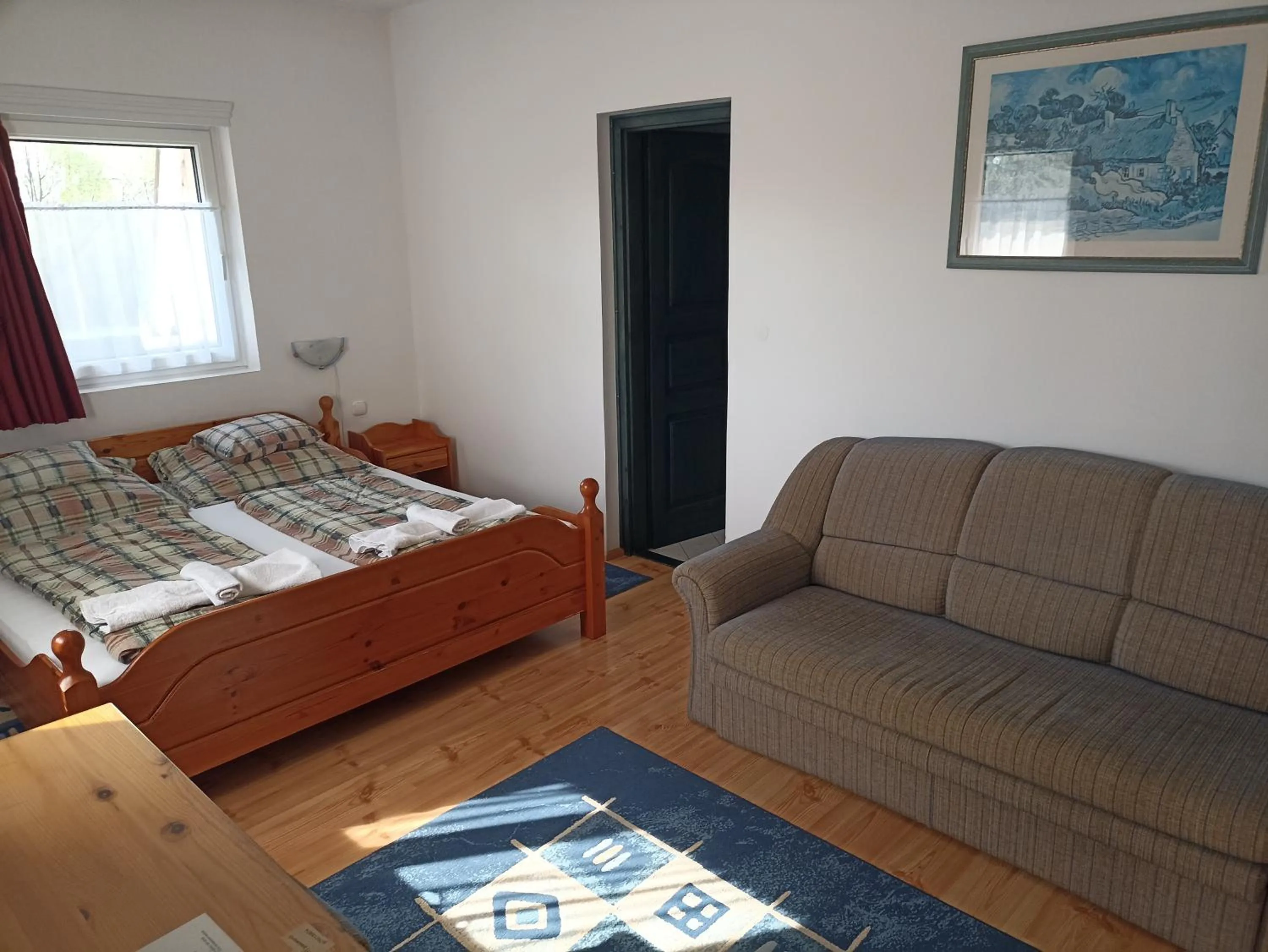 Bed in Muschel Panzió