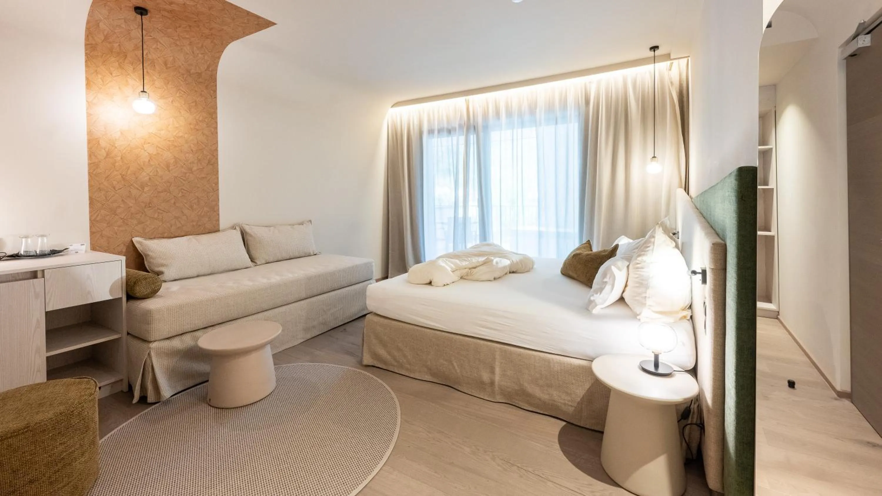 Bed in Hotel Gschwangut