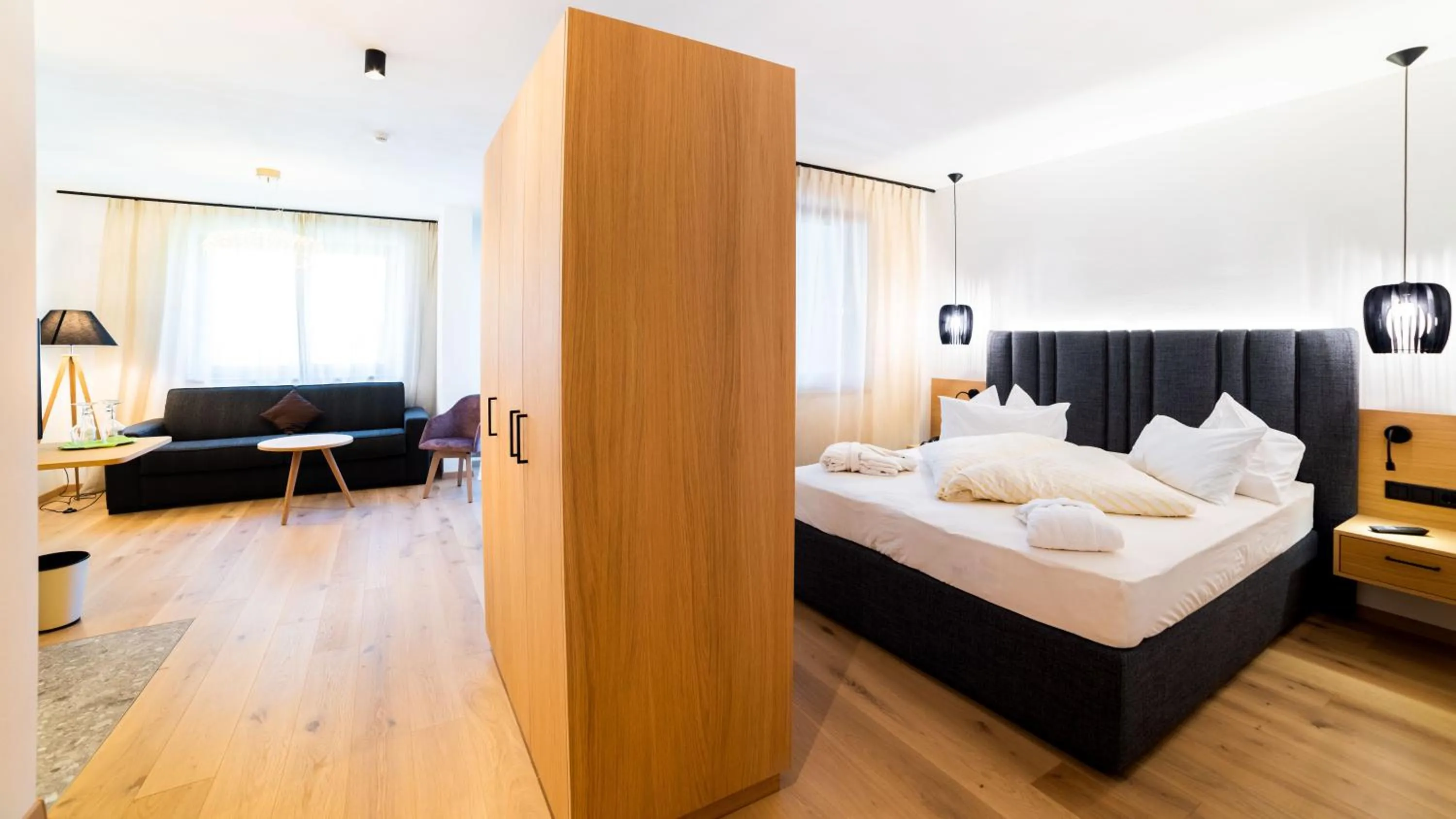 Bed in Hotel Gschwangut