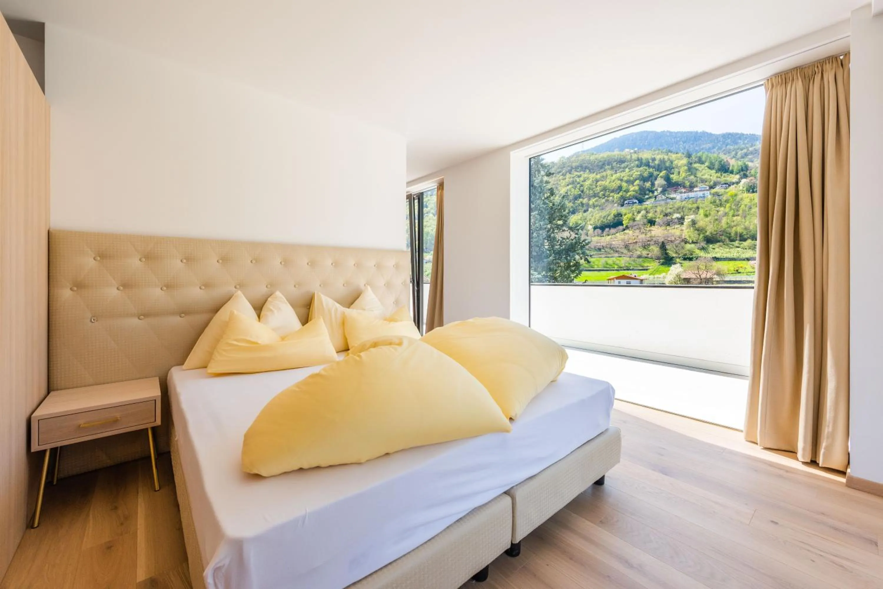 Bed in Hotel Gschwangut