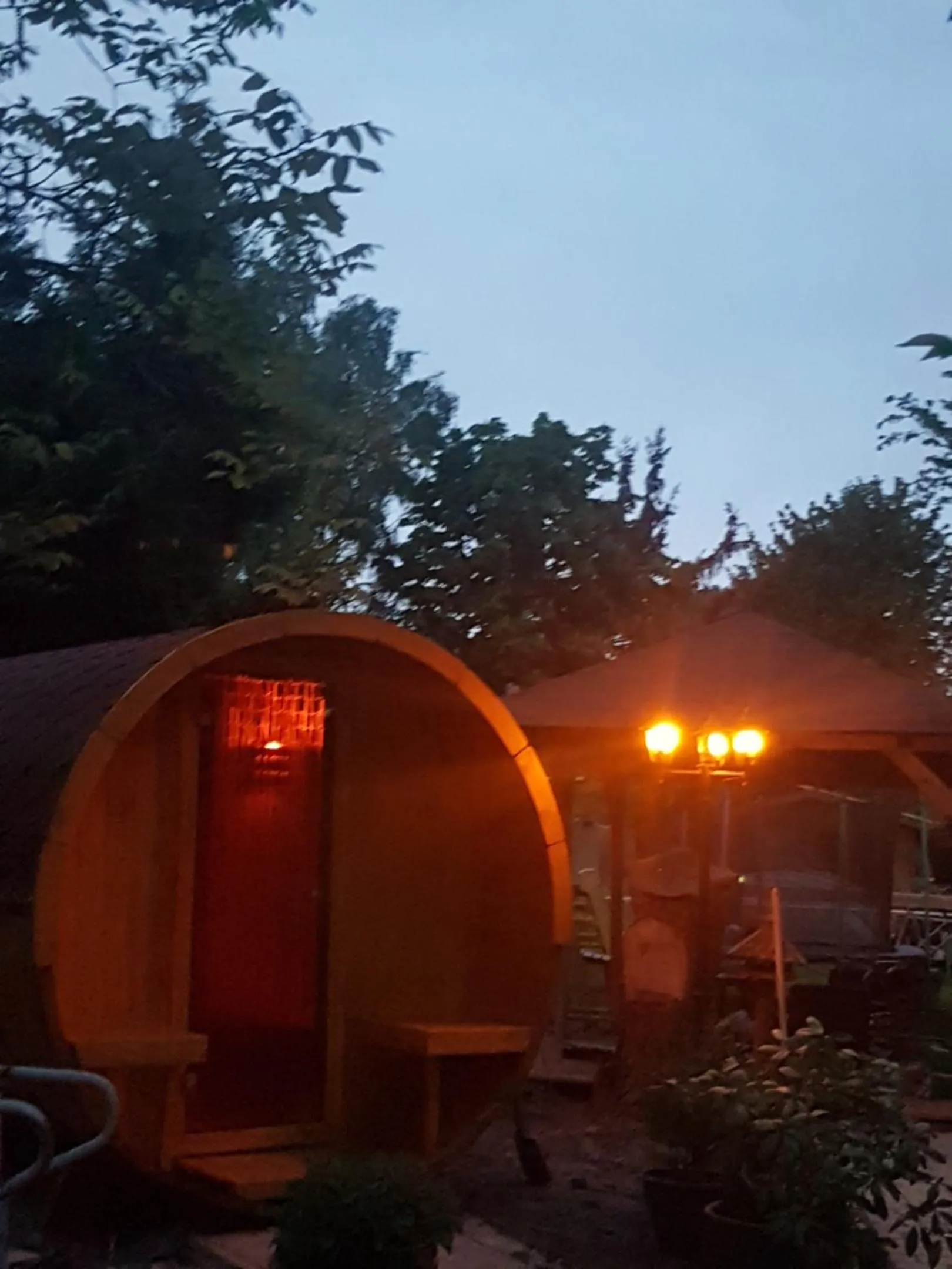 Sauna in Airport Apartment
