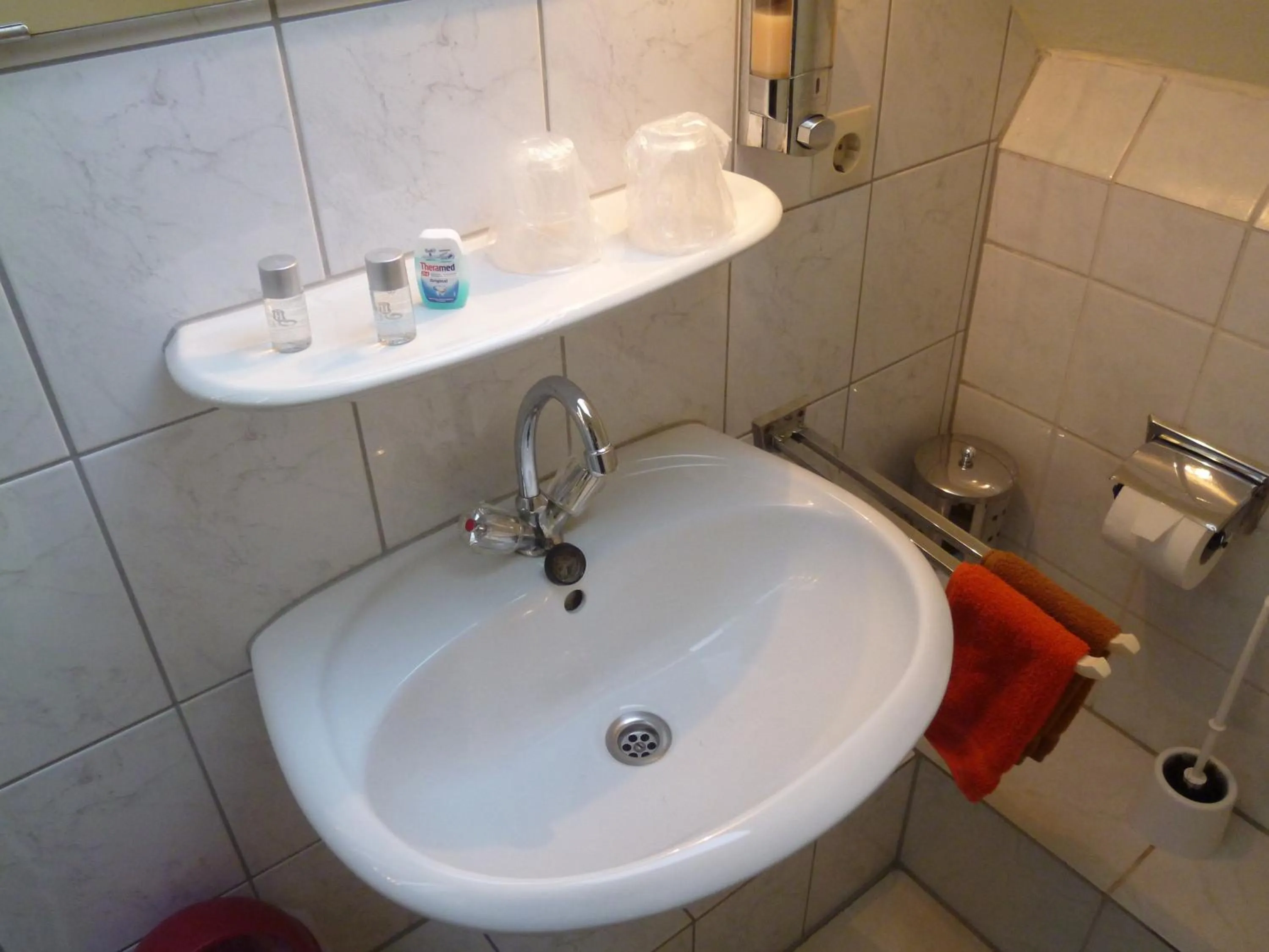 Bathroom in Airport Apartment