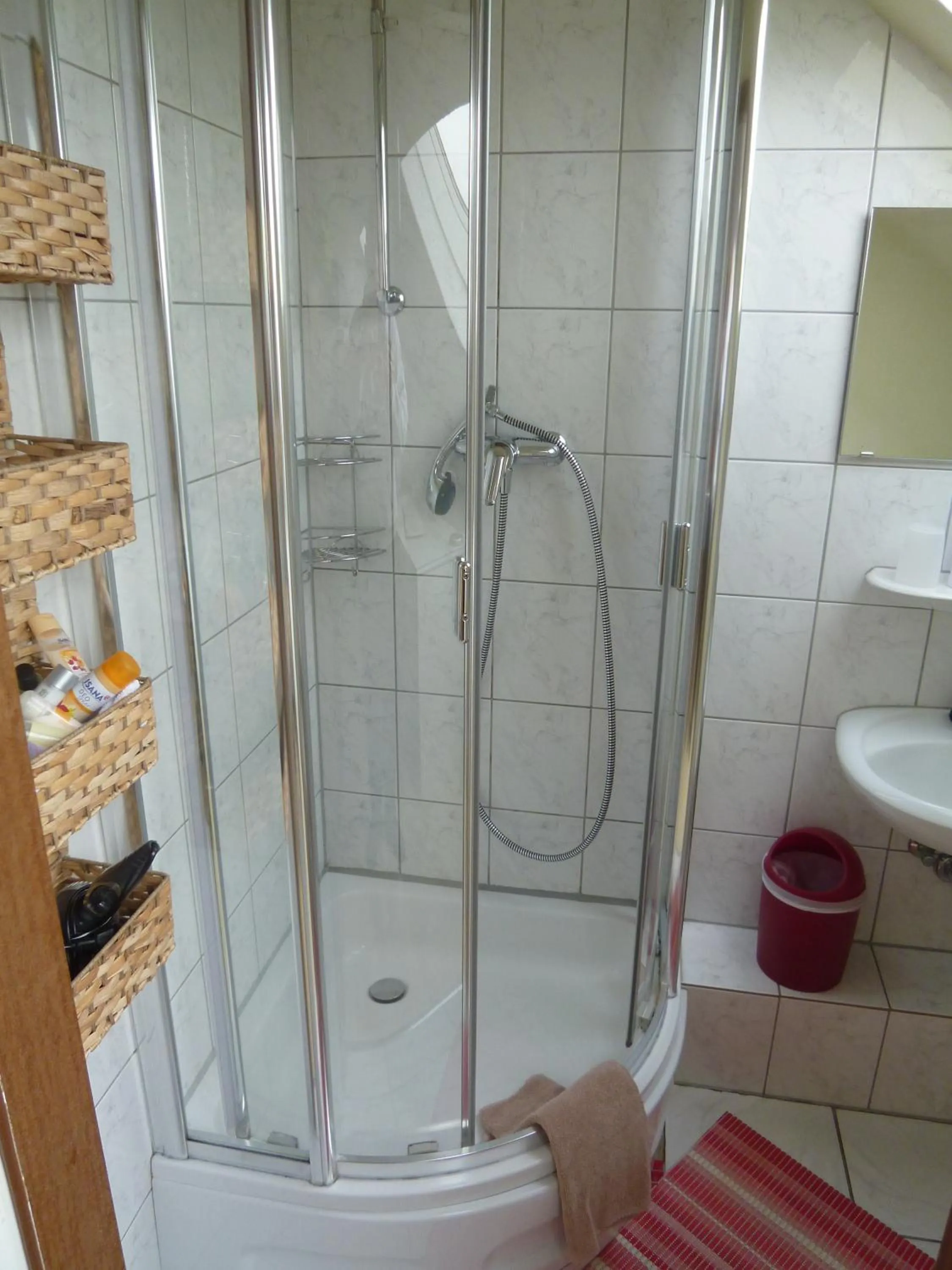 Bathroom in Airport Apartment